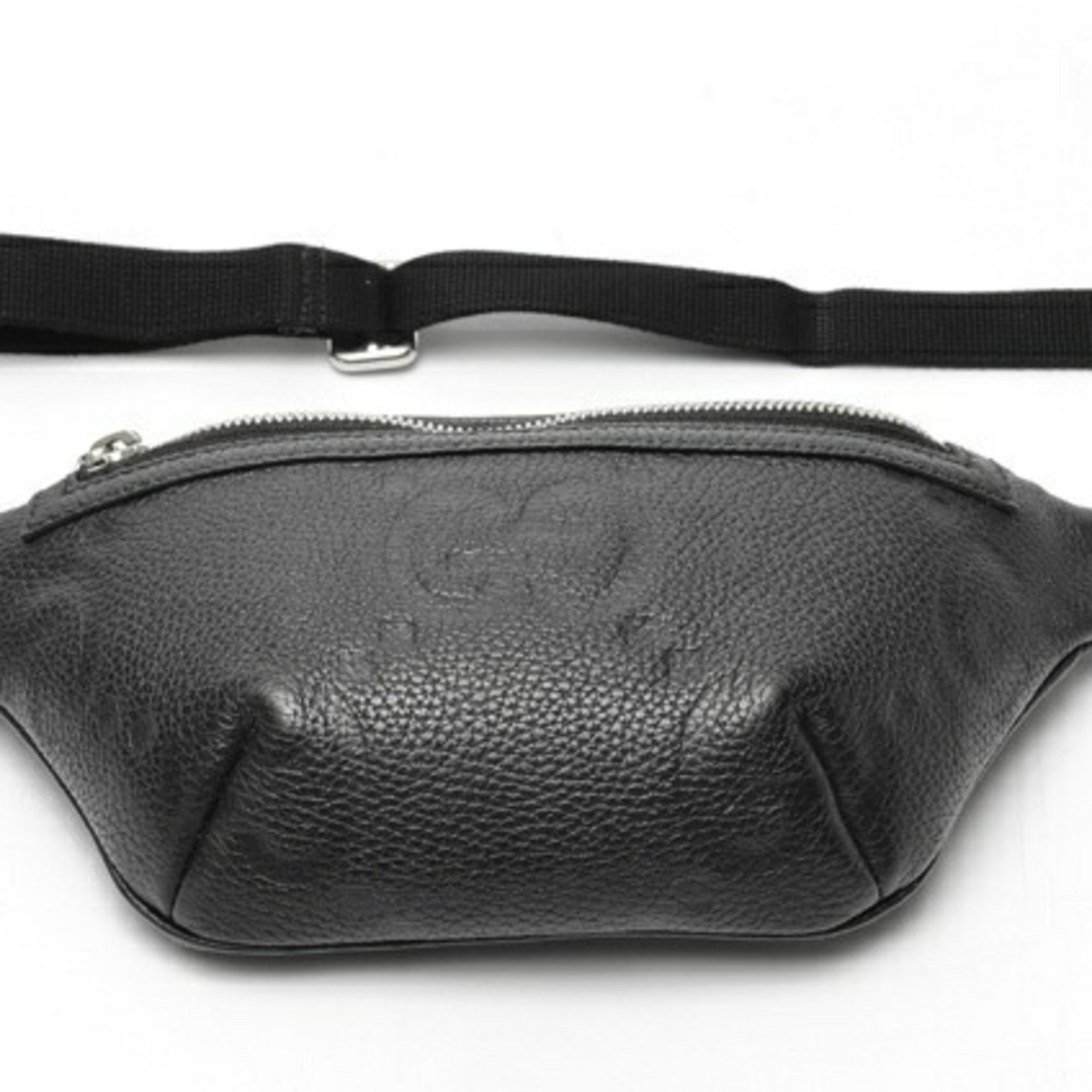 Gucci Black Leather Fanny Pack (Pre-Owned)