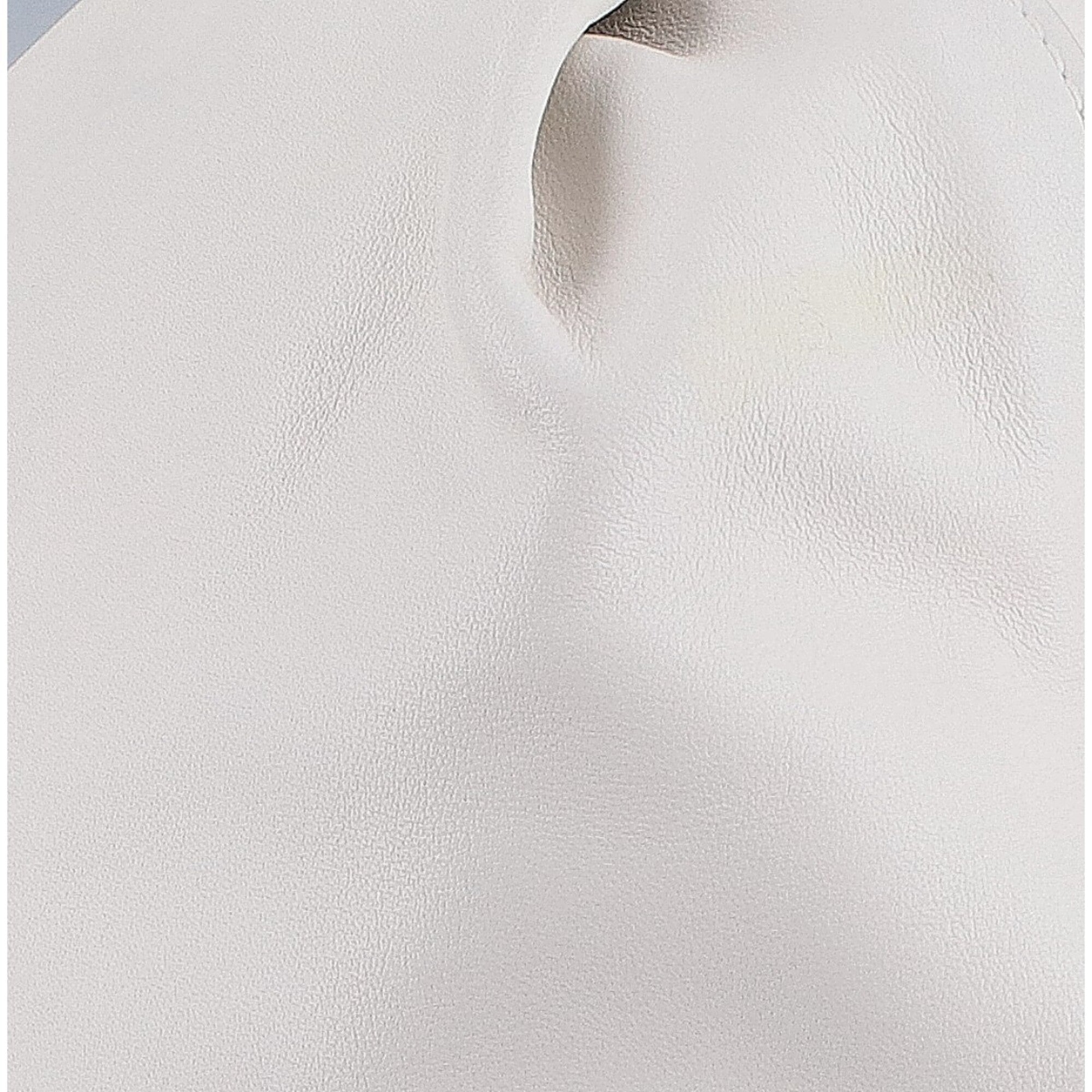 Bottega Veneta White Leather Handbag (Pre-Owned)