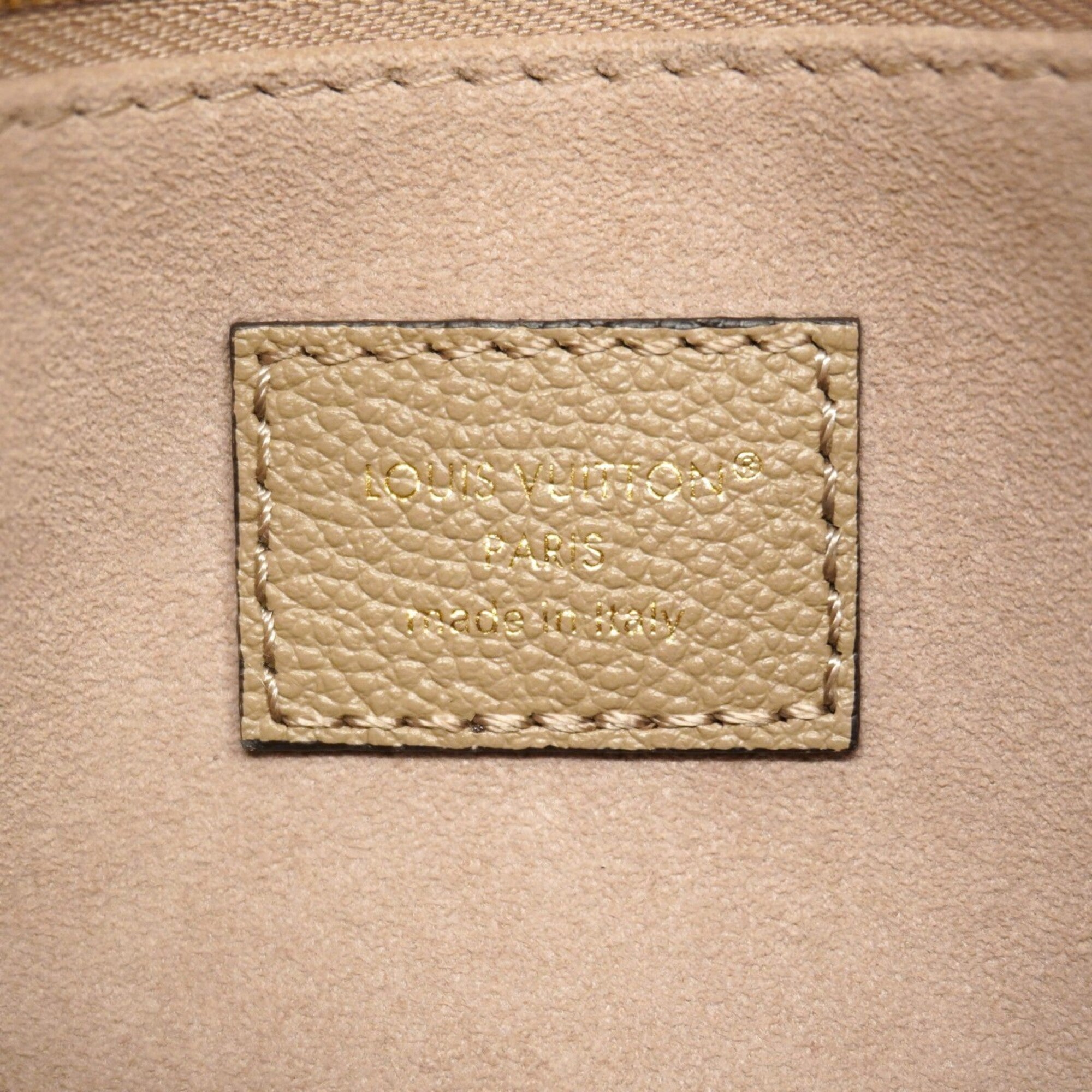Louis Vuitton Cream Tourterelle Handbag (Pre-Owned)