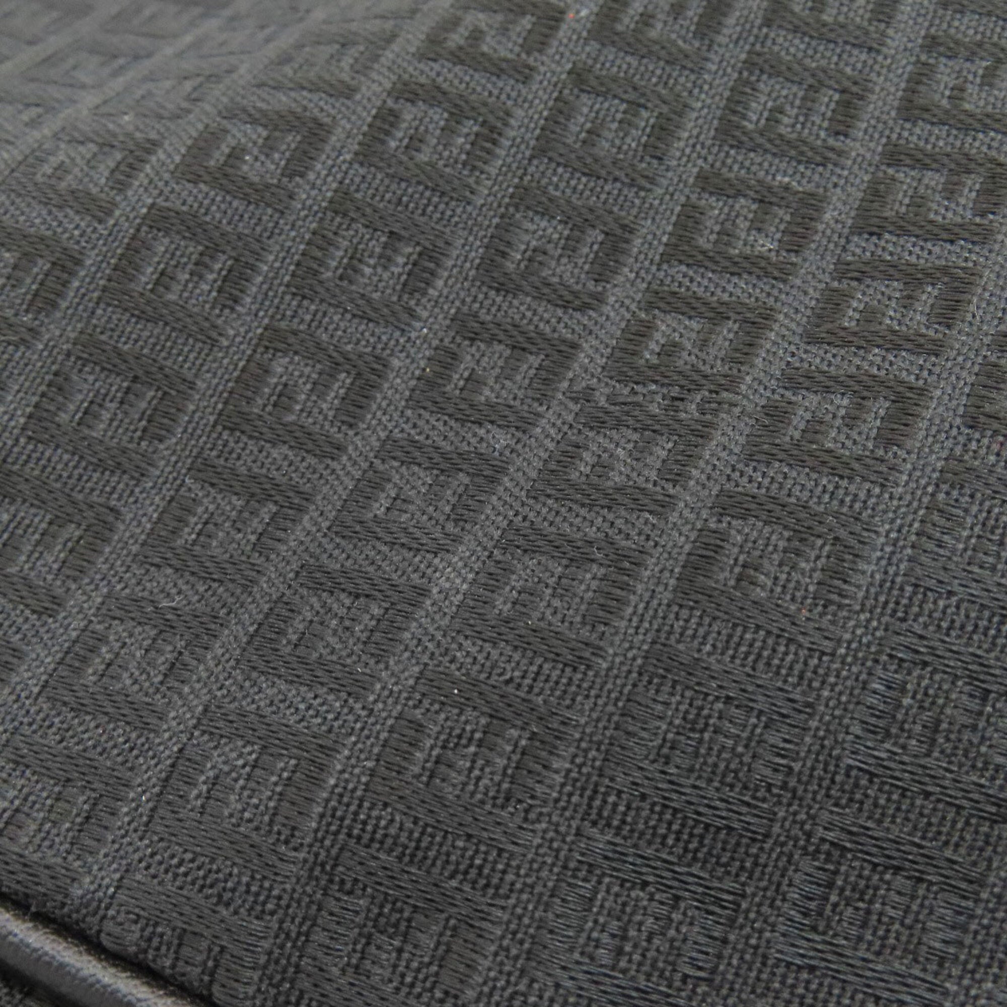 Fendi Zucchino Black Canvas Tote Bag (Pre-Owned)