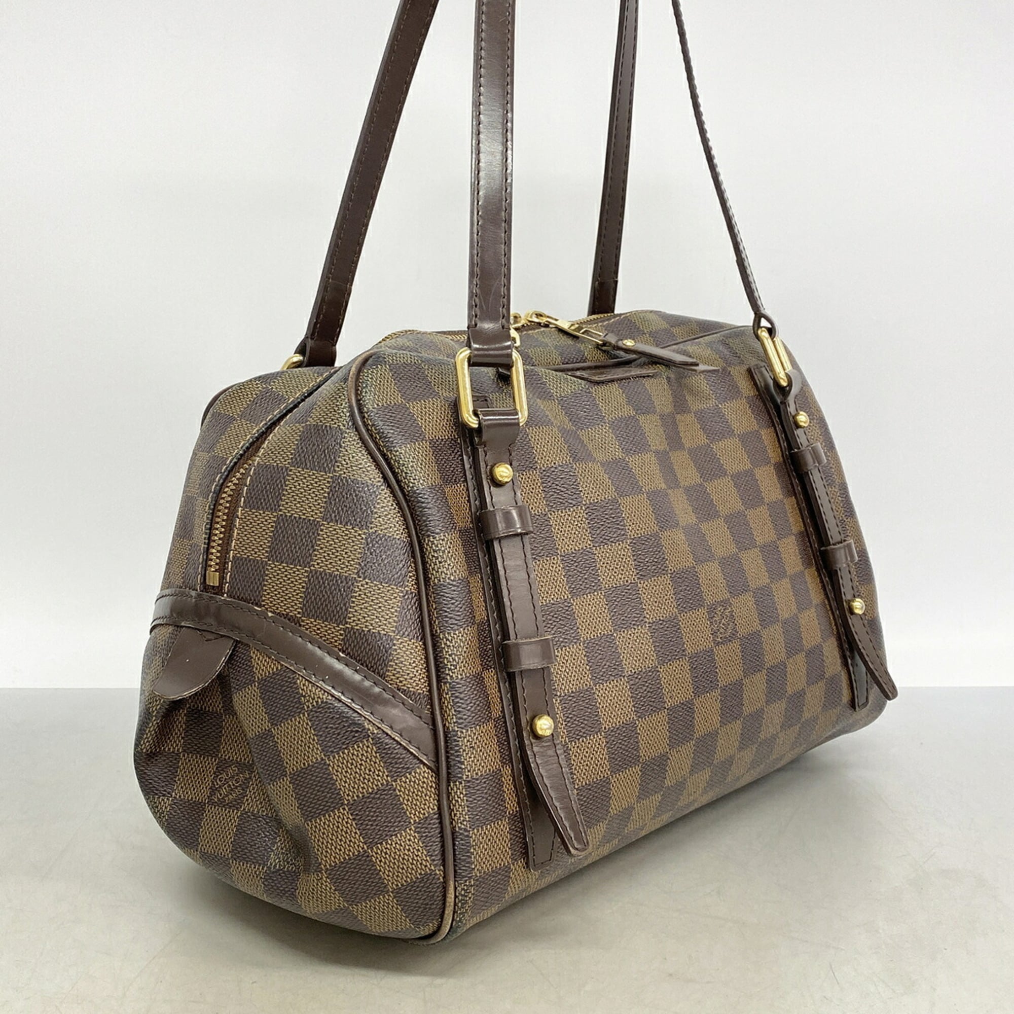 Louis Vuitton Brown Ebene Shoulder Bag (Pre-Owned)