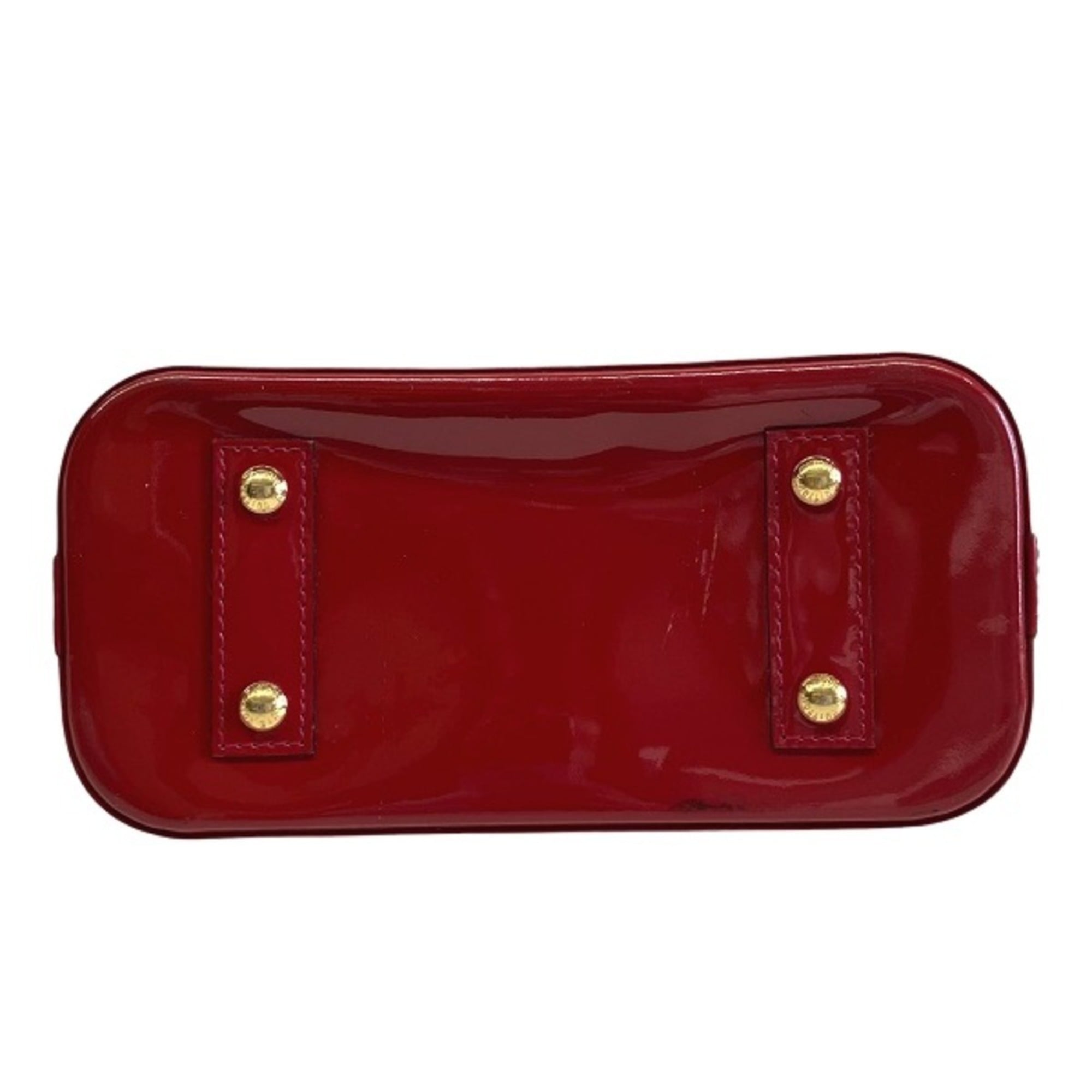 Louis Vuitton Pomme D'amour Patent Leather Handbag (Pre-Owned)