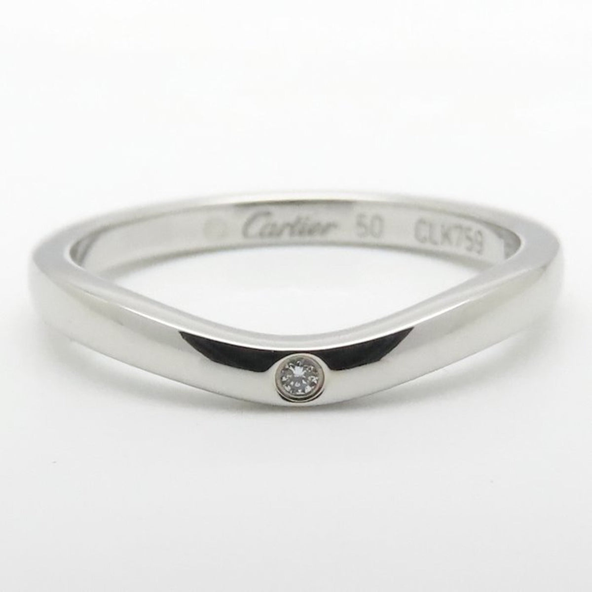 Cartier Platinum 950 Band Ring (Pre-Owned)