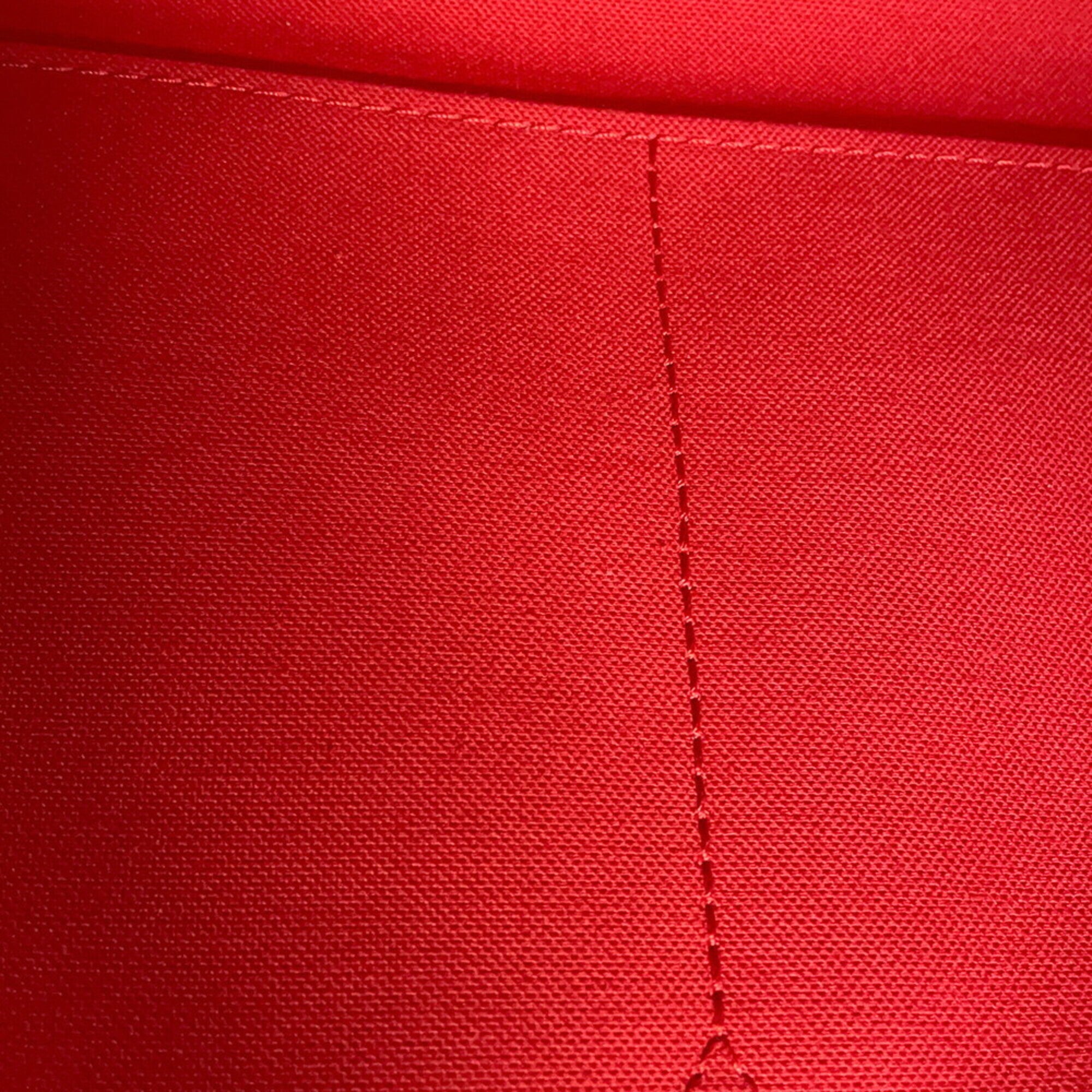 Louis Vuitton Monogram Reverse Red Color Monogram Reverse Handbag Tote Bag (Pre-Owned)
