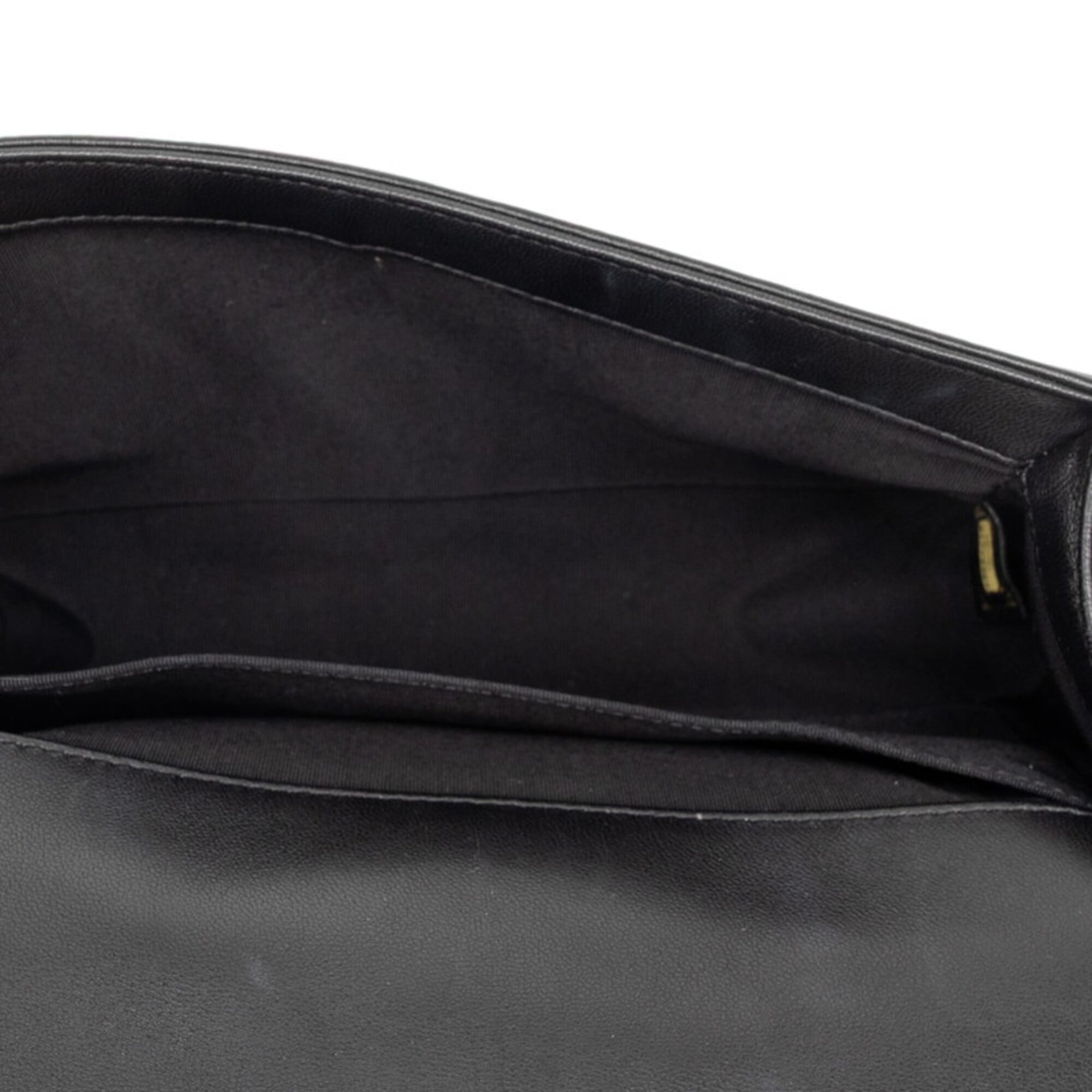 Chanel Matelasse Black Multi-Color Leather Shoulder Bag (Pre-Owned)