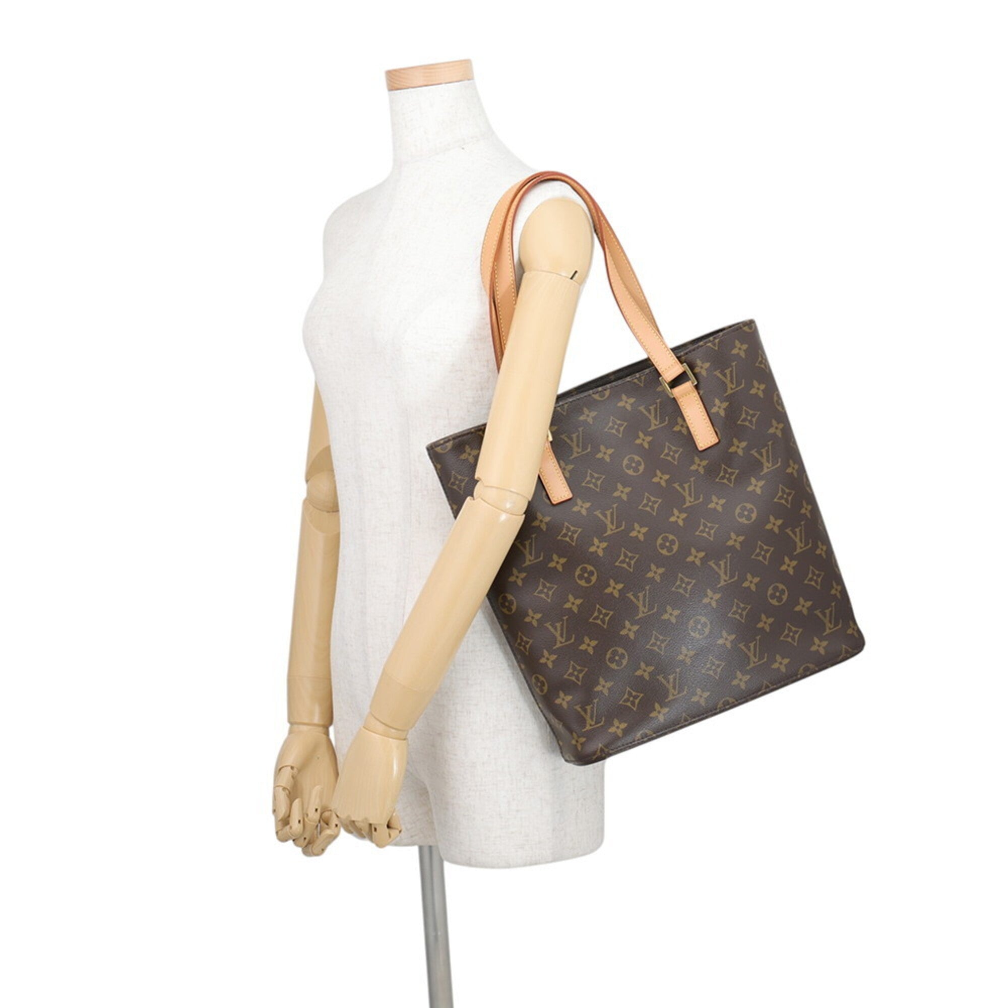 Louis Vuitton Brown Monogram Monogram Handbag Shoulder Bag Tote Bag (Pre-Owned)