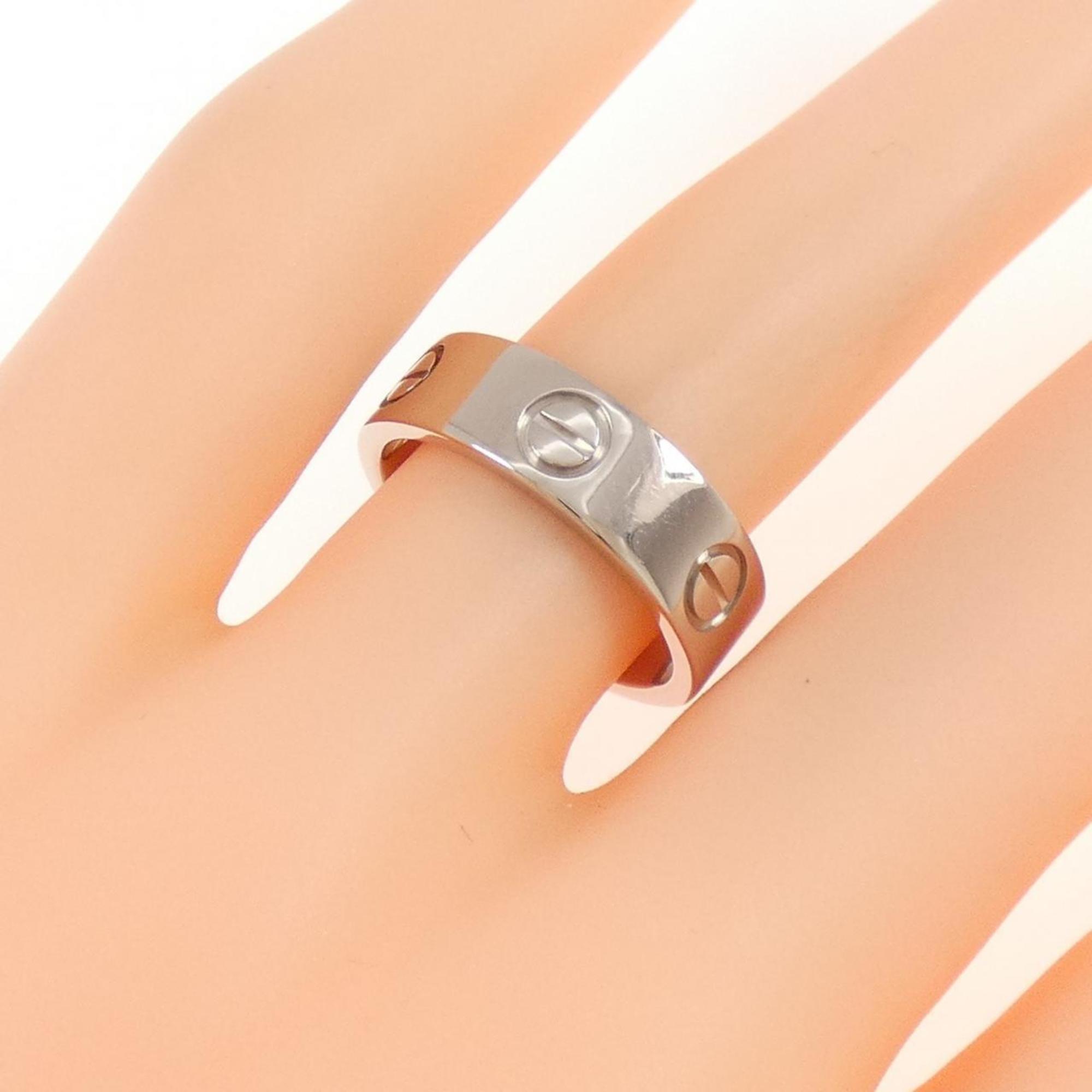 Cartier White Gold White Gold (18K) Band Ring (Pre-Owned)