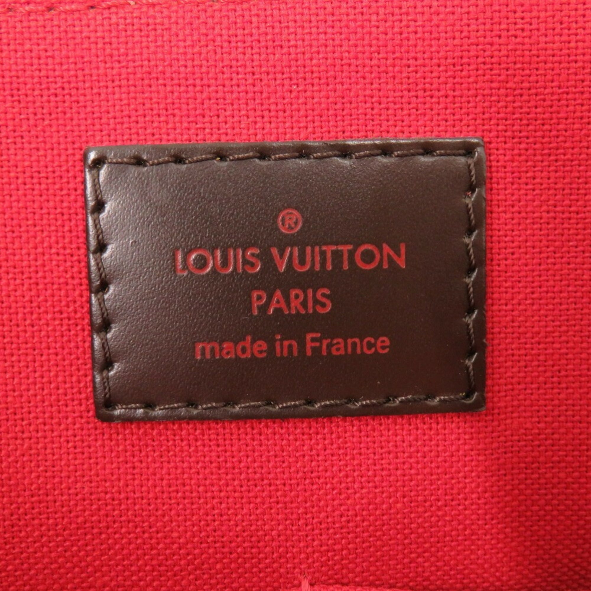 Louis Vuitton Brown Damier Canvas Handbag (Pre-Owned)