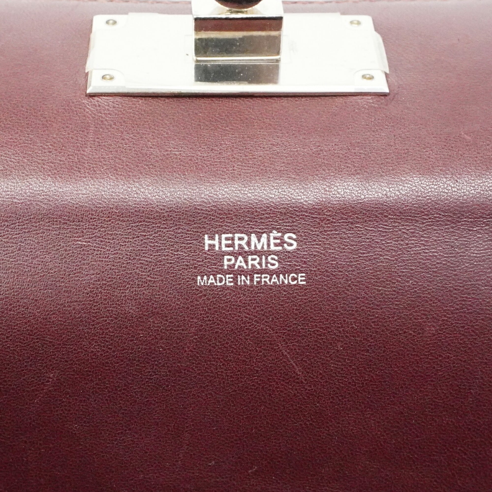 Hermes Rouge H Handbag (Pre-Owned)