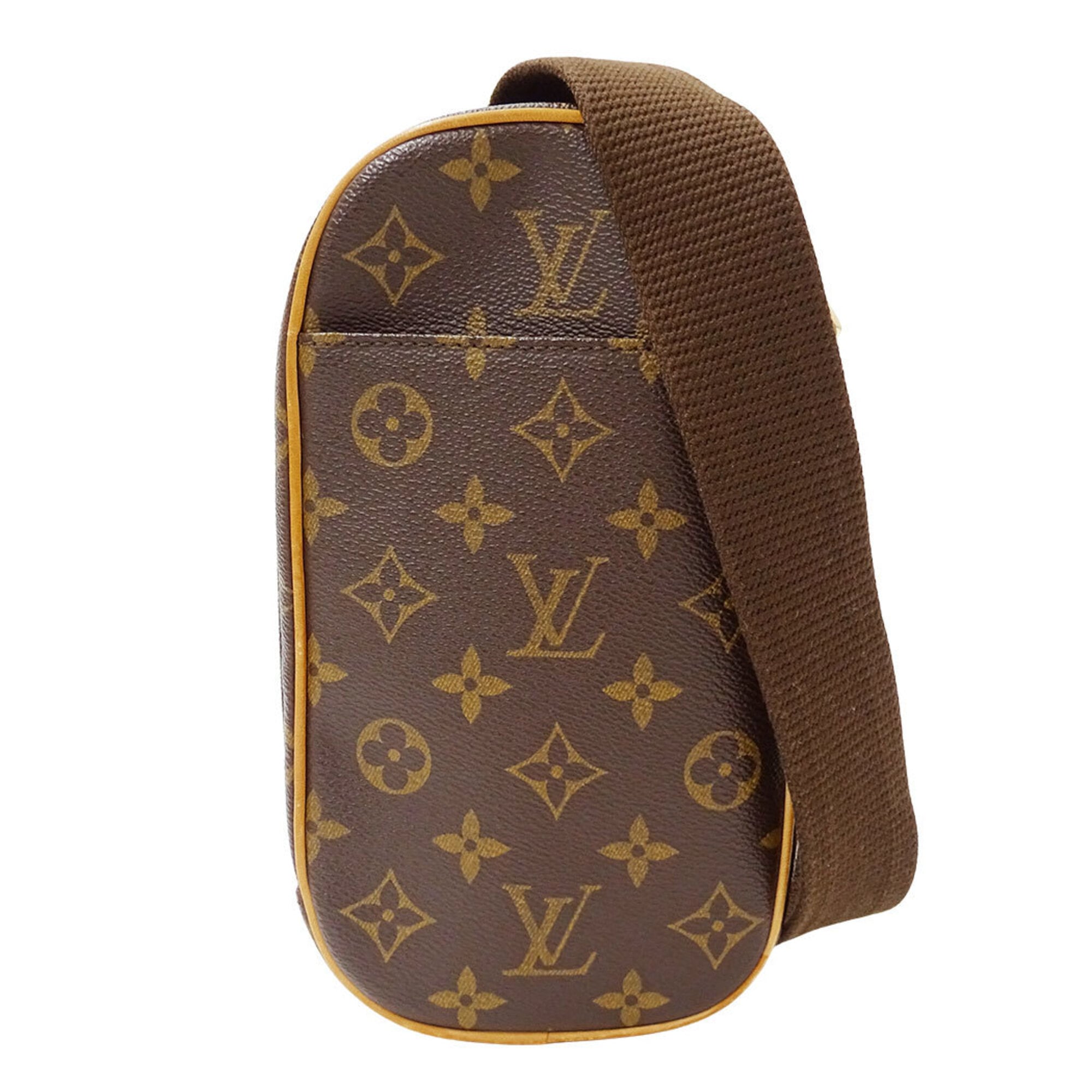 Louis Vuitton Brown Galle Monogram Monogram Handbag Pochette Shoulder Bag (Pre-Owned)