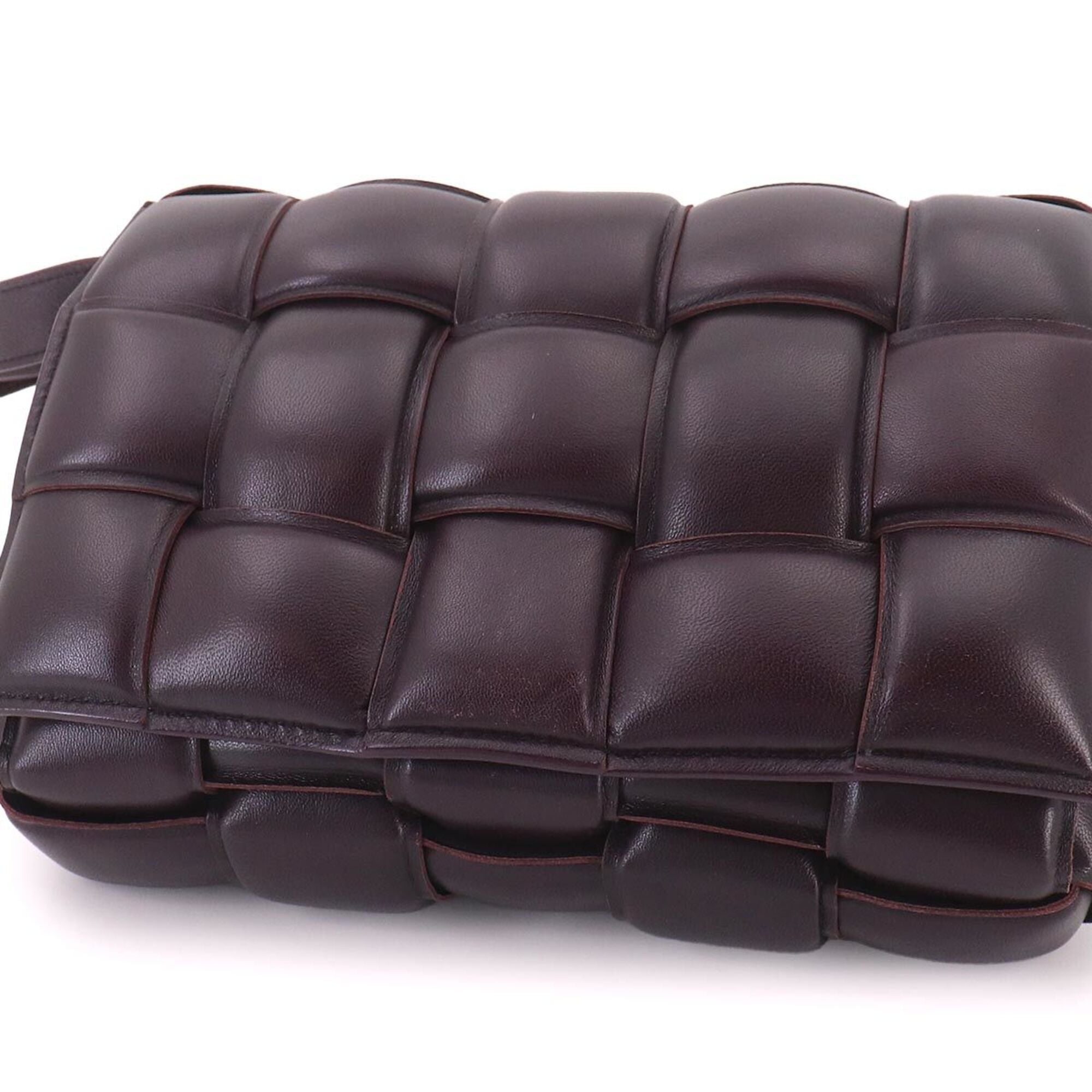 Bottega Veneta Purple Intrecciato Handbag Shoulder Bag (Pre-Owned)