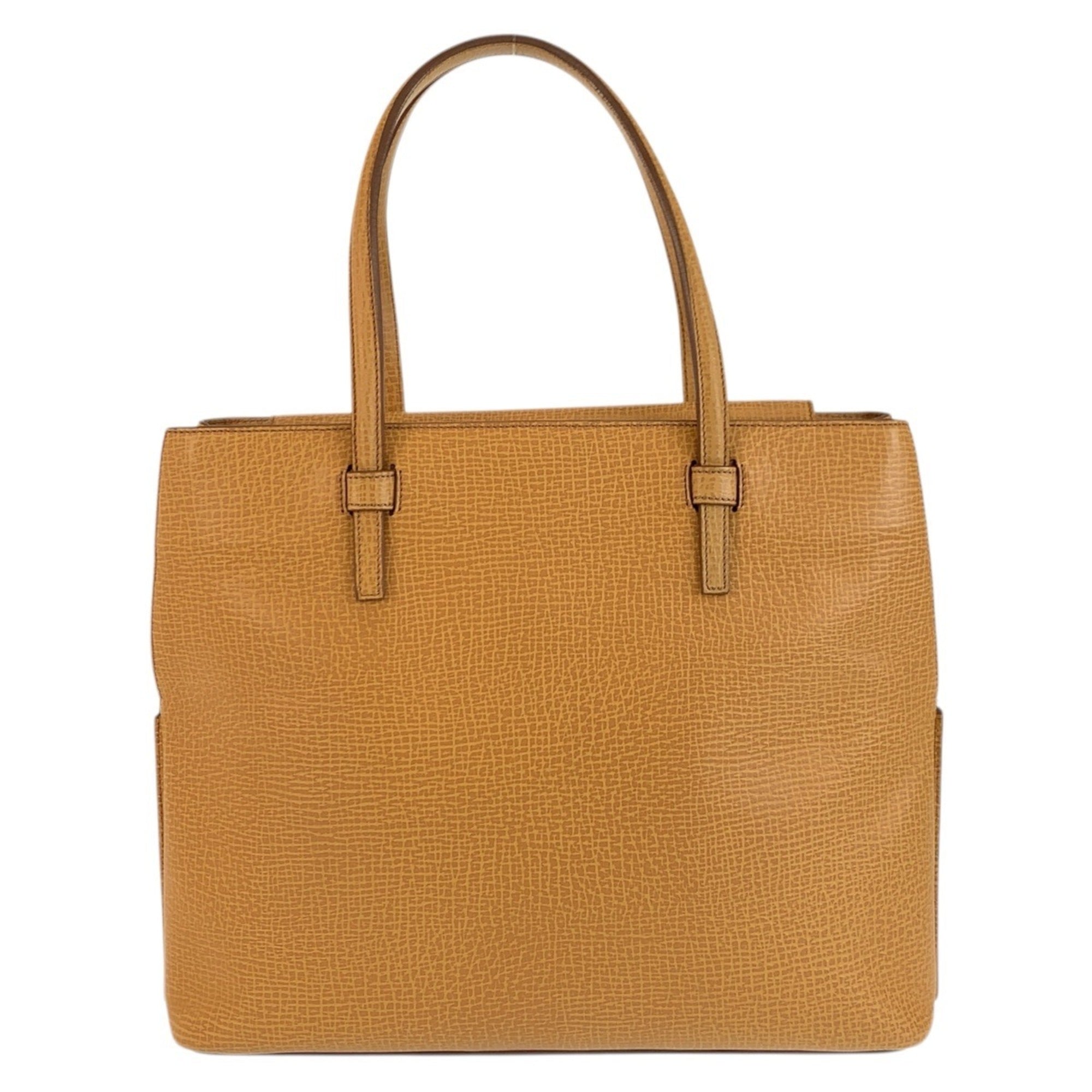 Loewe Beige Leather Handbag Tote Bag (Pre-Owned)