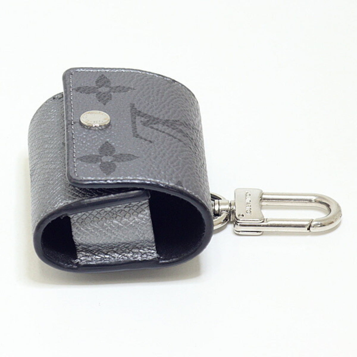 Louis Vuitton Gray Gunmetal Taigarama Pouch (Pre-Owned)