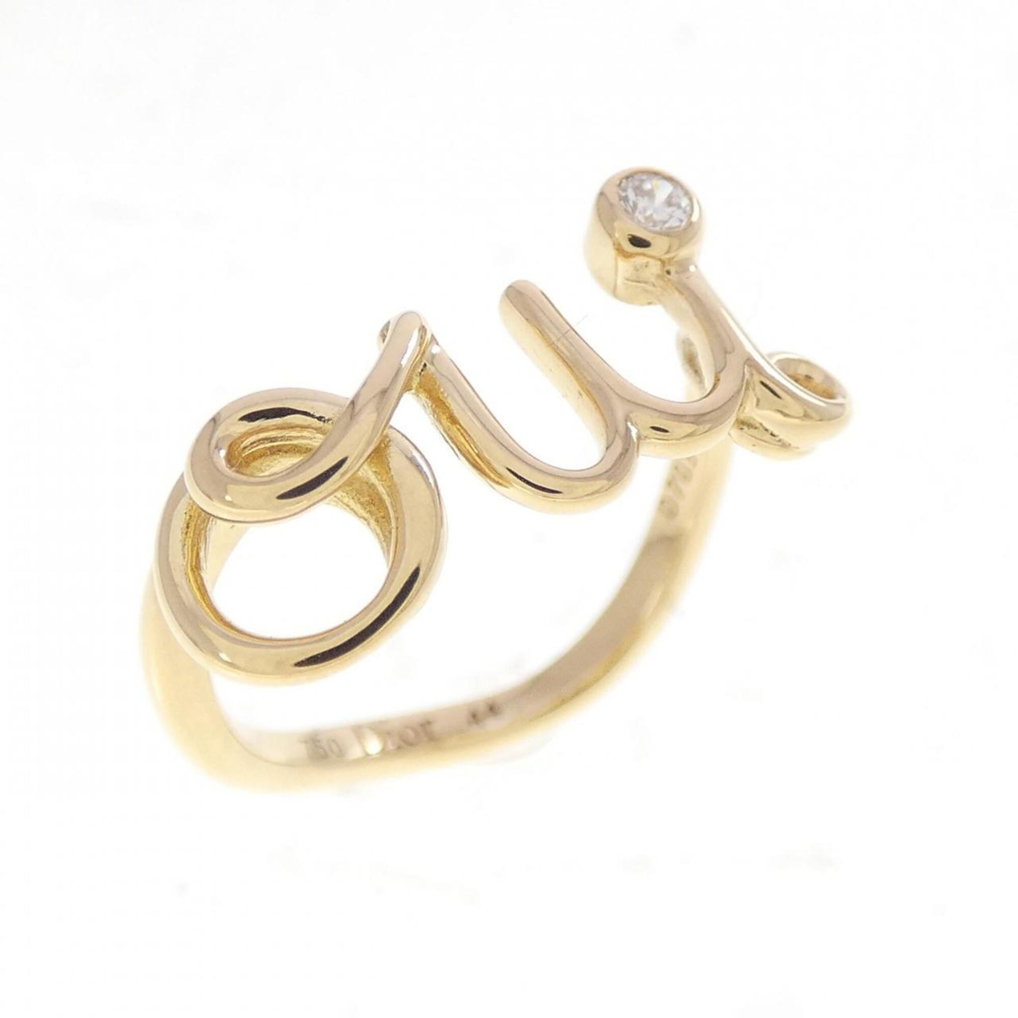 Christian Dior Yellow Gold (18K) Band Ring (Pre-Owned)