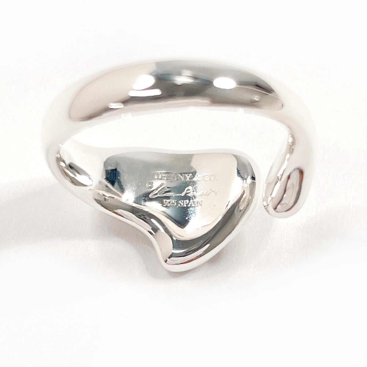 Tiffany Silver Silver 925 Band Ring (Pre-Owned)