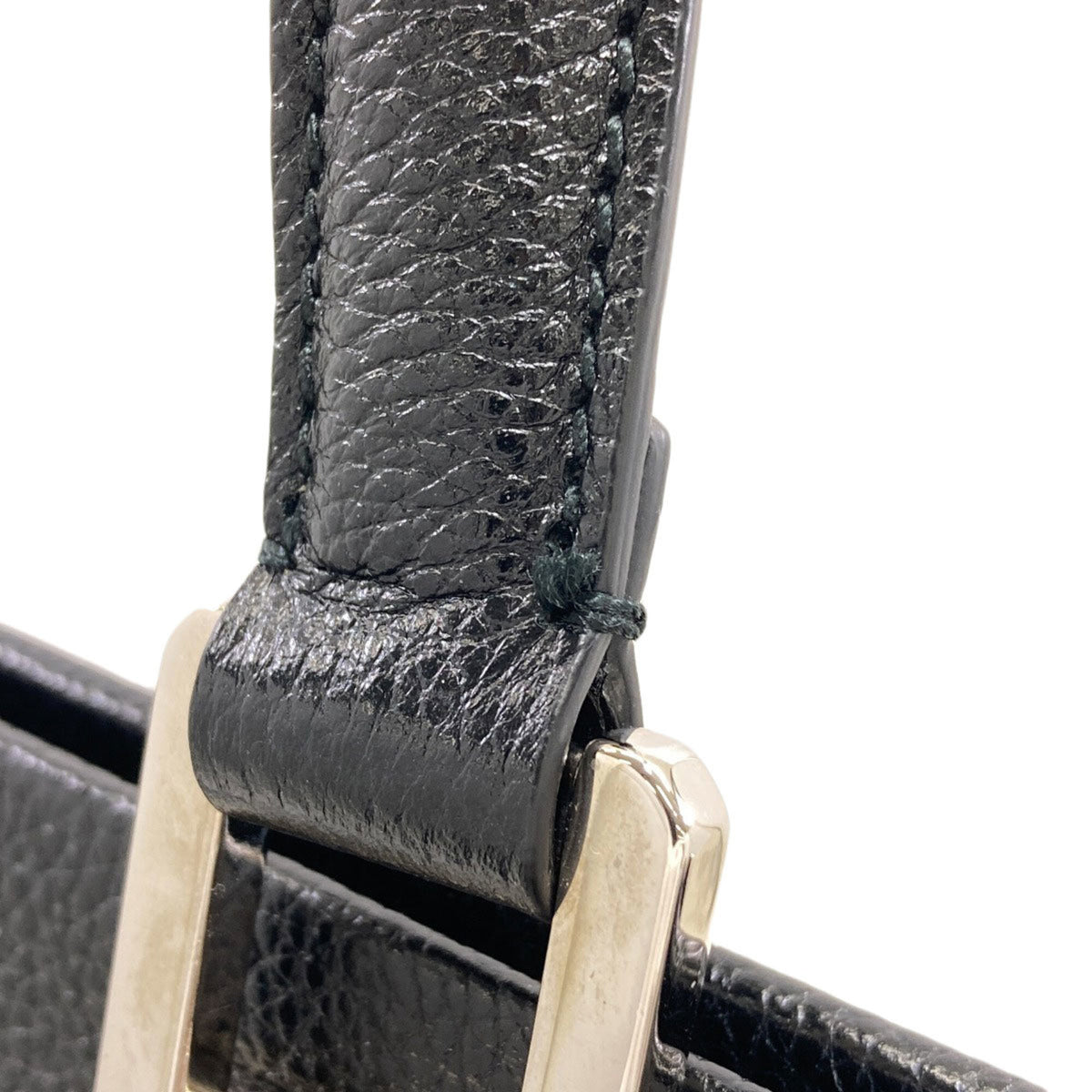 Gucci Black Leather Handbag (Pre-Owned)