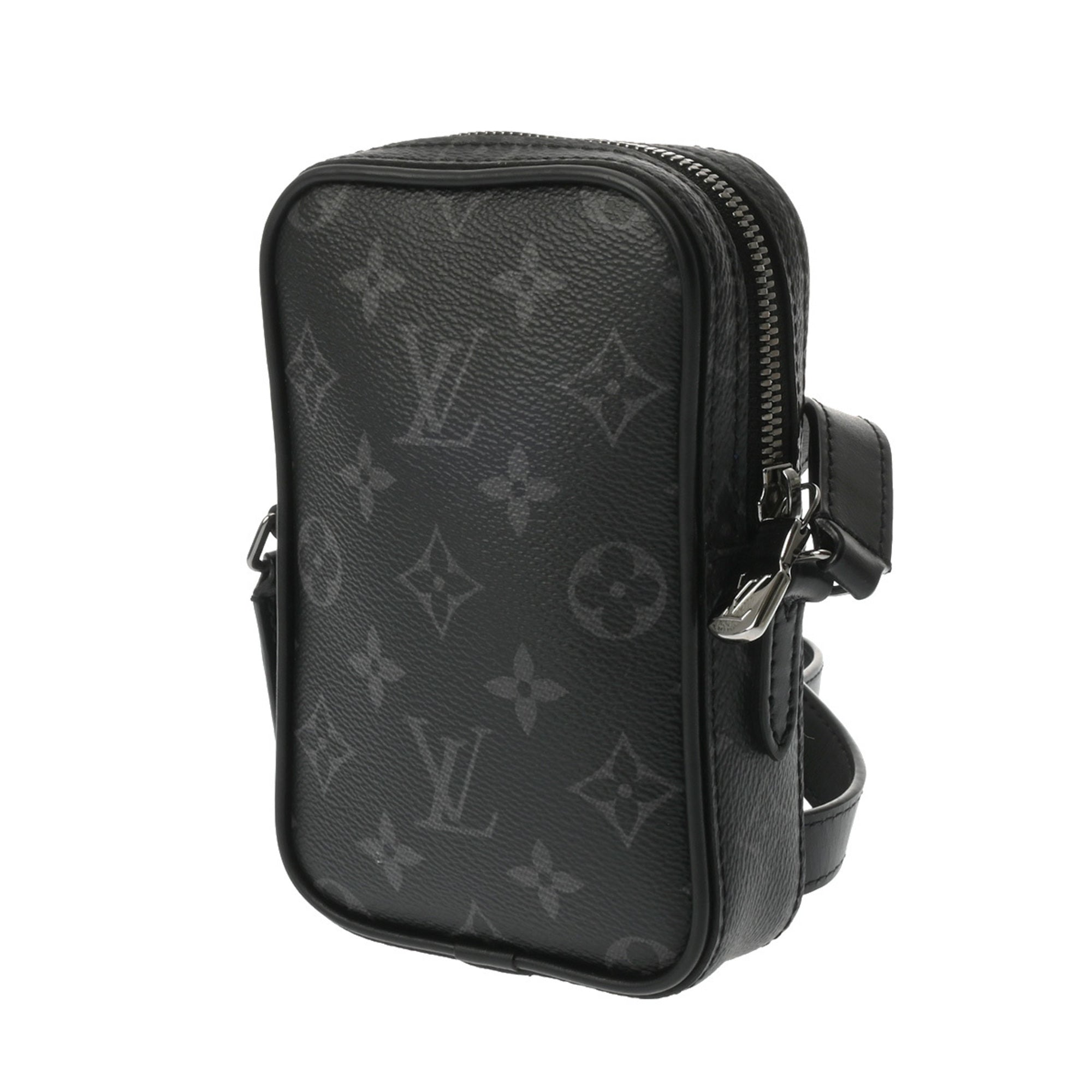 Louis Vuitton Black Monogram Eclipse Canvas Shoulder Bag (Pre-Owned)