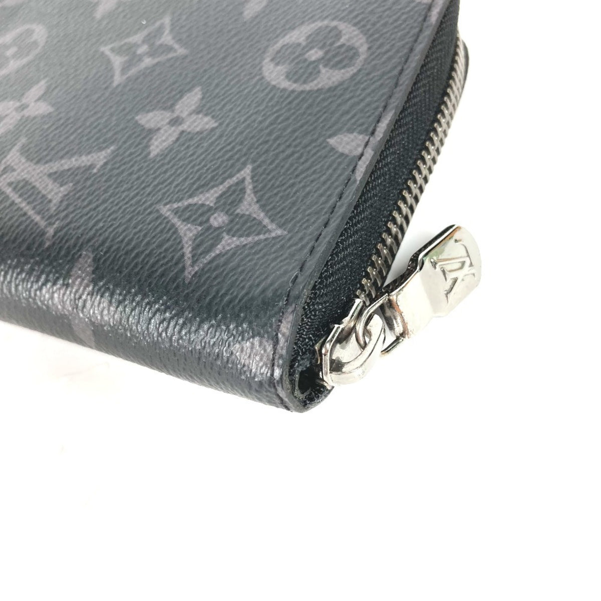 Louis Vuitton Monogram Eclipse Black Monogram Eclipse Long Wallet (Bi-Fold) (Pre-Owned)