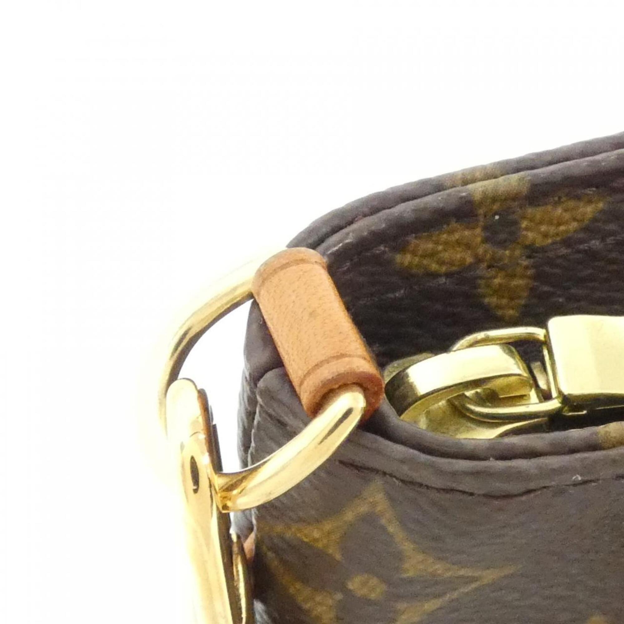 Louis Vuitton Marron Coated Canvas Handbag (Pre-Owned)