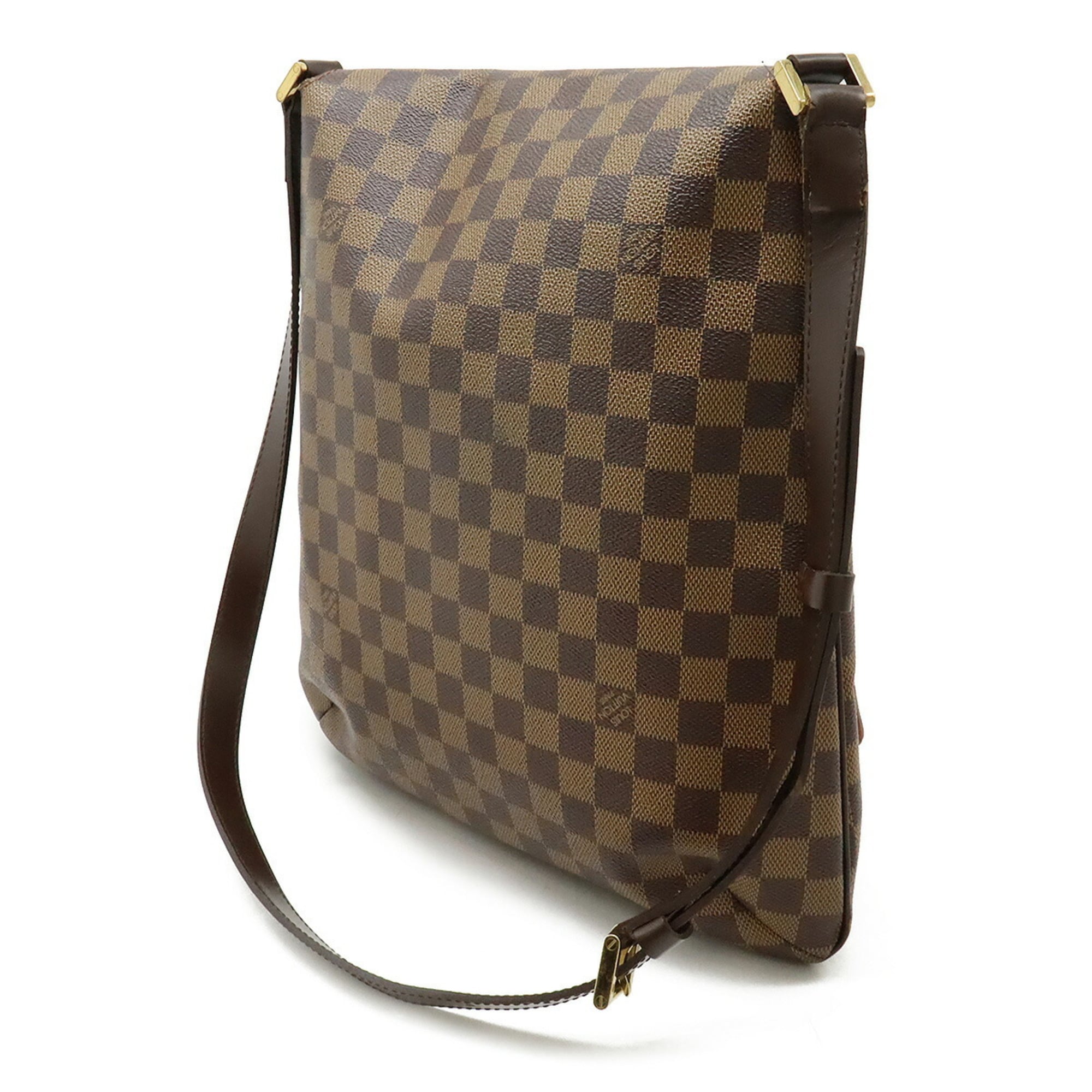 Louis Vuitton Brown Damier Canvas Pvc Shoulder Bag (Pre-Owned)