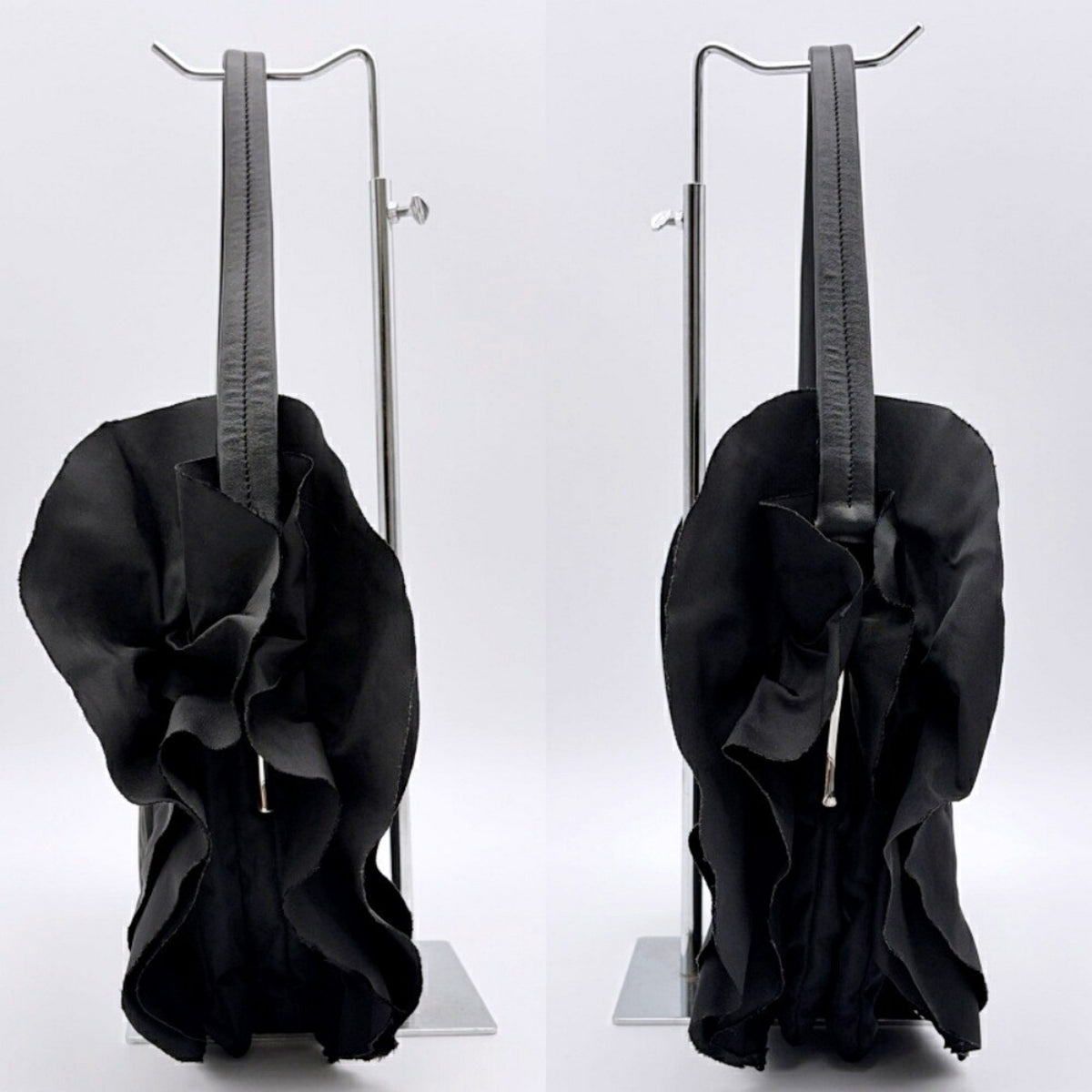 Prada Black Nylon Leather Shoulder Bag (Pre-Owned)