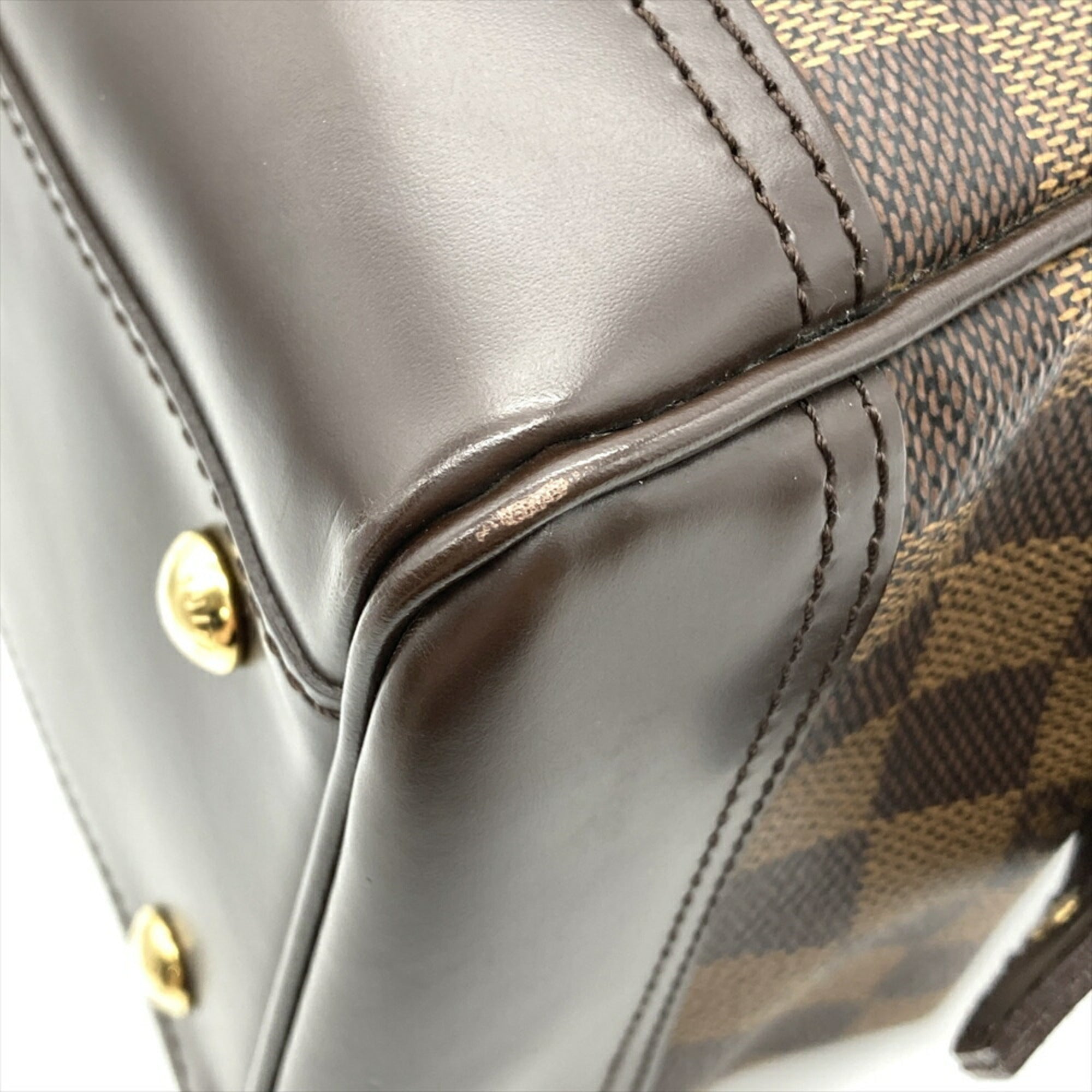 Louis Vuitton Brown Damier Canvas Ebene Damier Canvas Handbag (Pre-Owned)