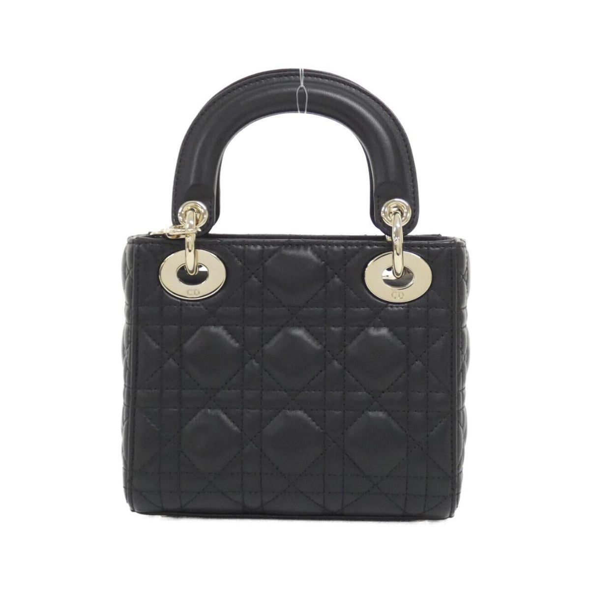 Christian Dior Black Leather Handbag (Pre-Owned)