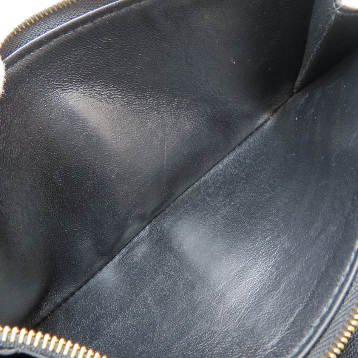 Balenciaga Black Leather Long Wallet (Bi-Fold) (Pre-Owned)
