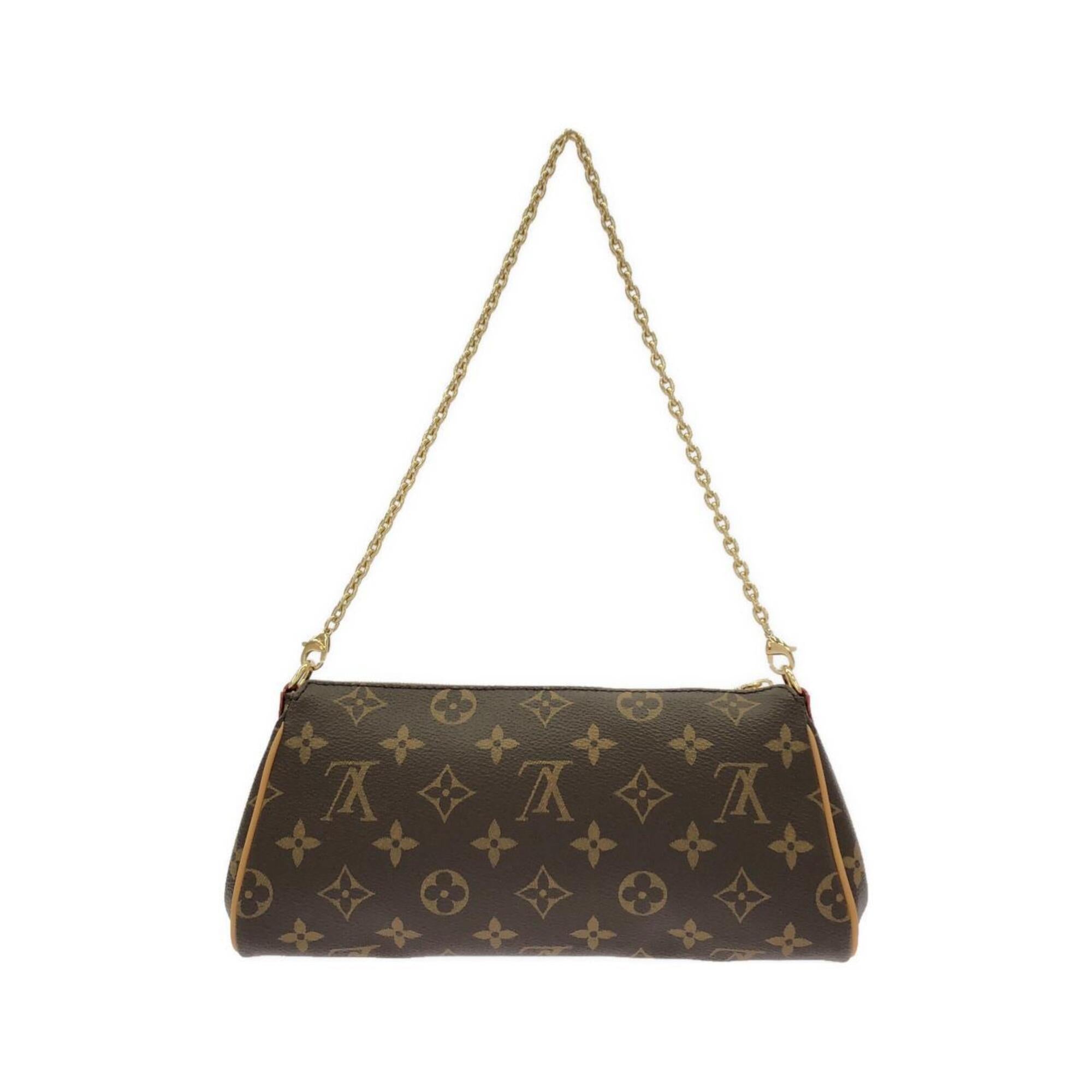 Louis Vuitton Marron Coated Canvas Pochette Shoulder Bag (Pre-Owned)