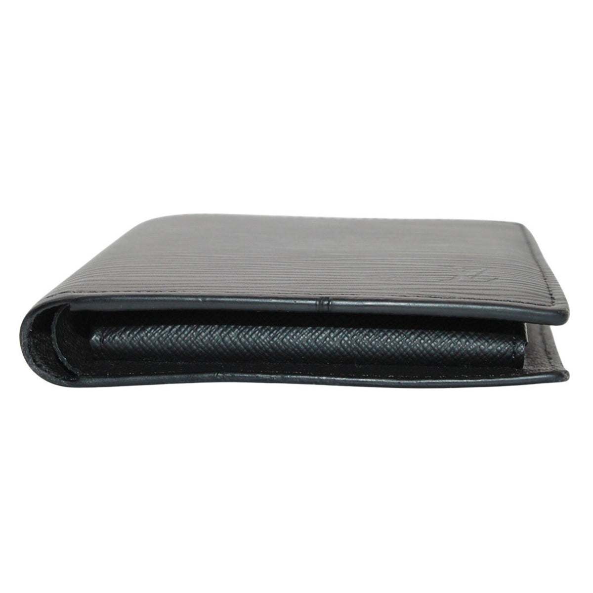 Louis Vuitton Black Monogram Eclipse Noir Epi Leather Wallet (Bi-Fold) (Pre-Owned)