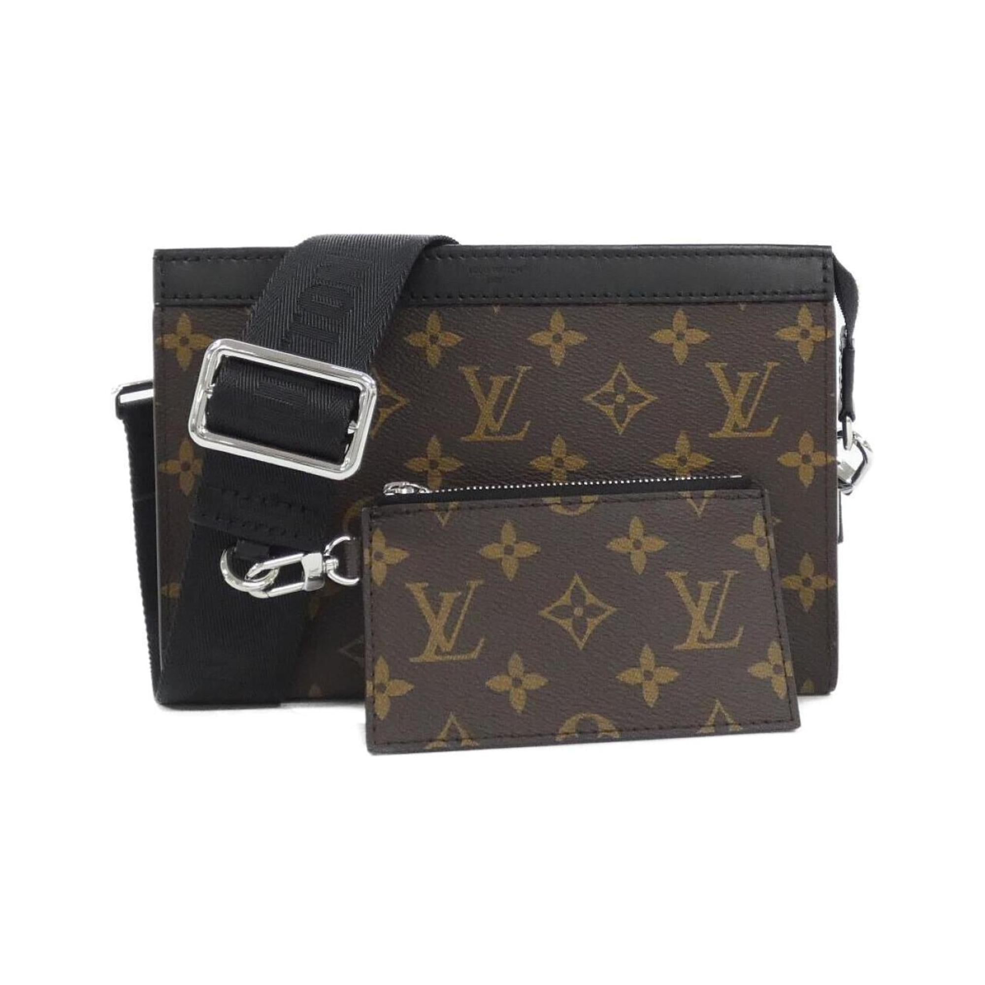 Louis Vuitton Brown Coated Canvas Shoulder Bag (Pre-Owned)