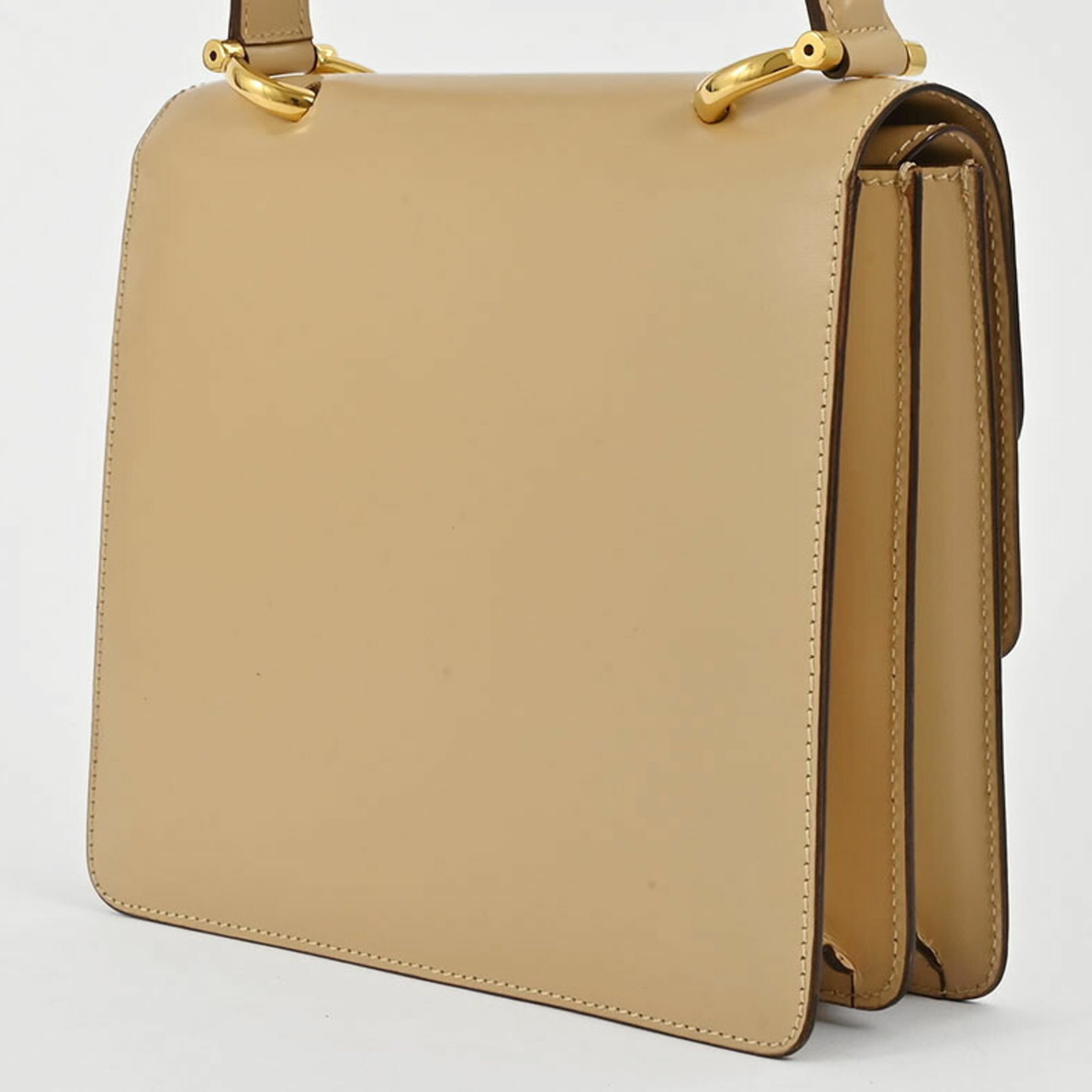 Celine Beige Leather Handbag (Pre-Owned)