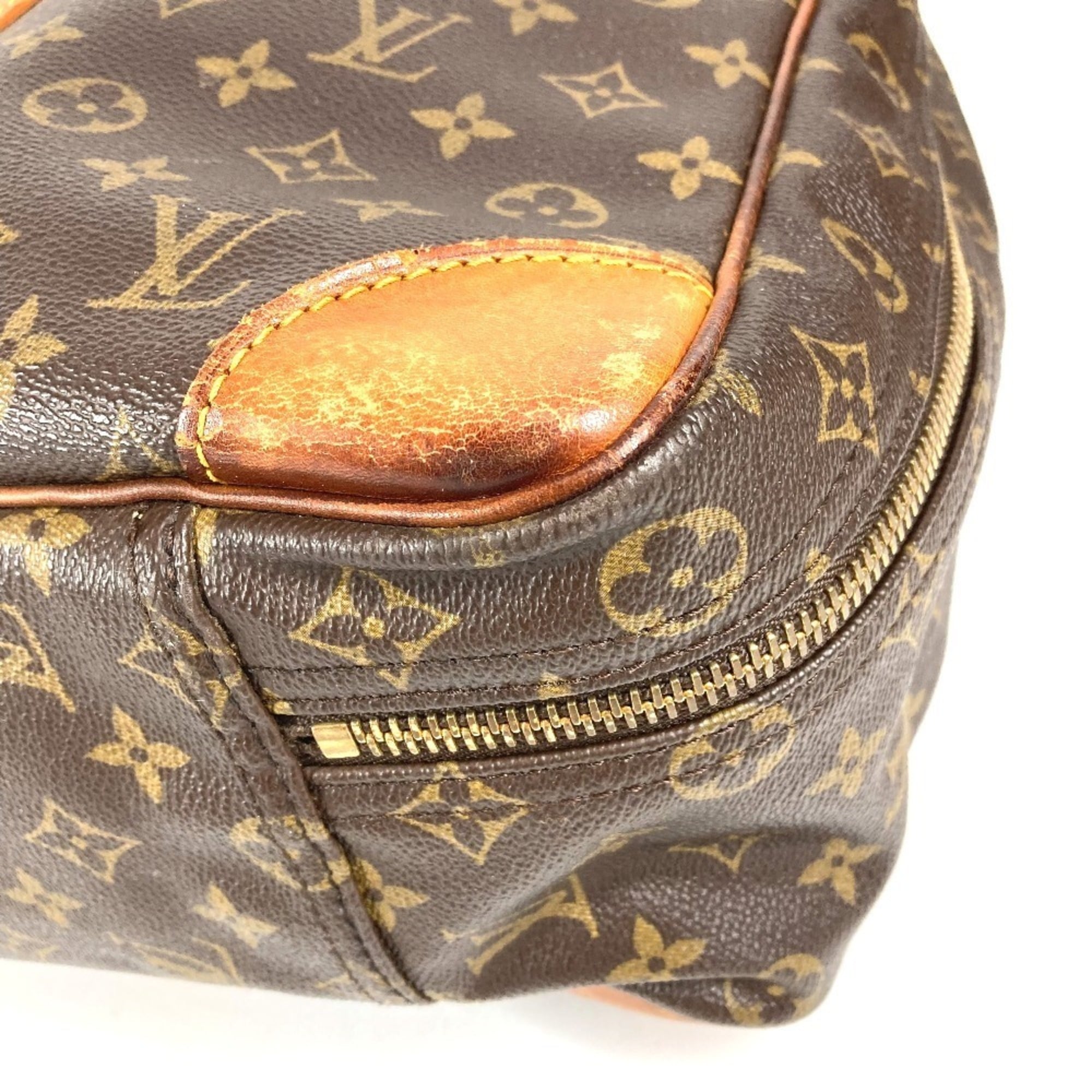 Louis Vuitton Brown Galle Monogram Monogram Boston Bag Shoulder Bag (Pre-Owned)