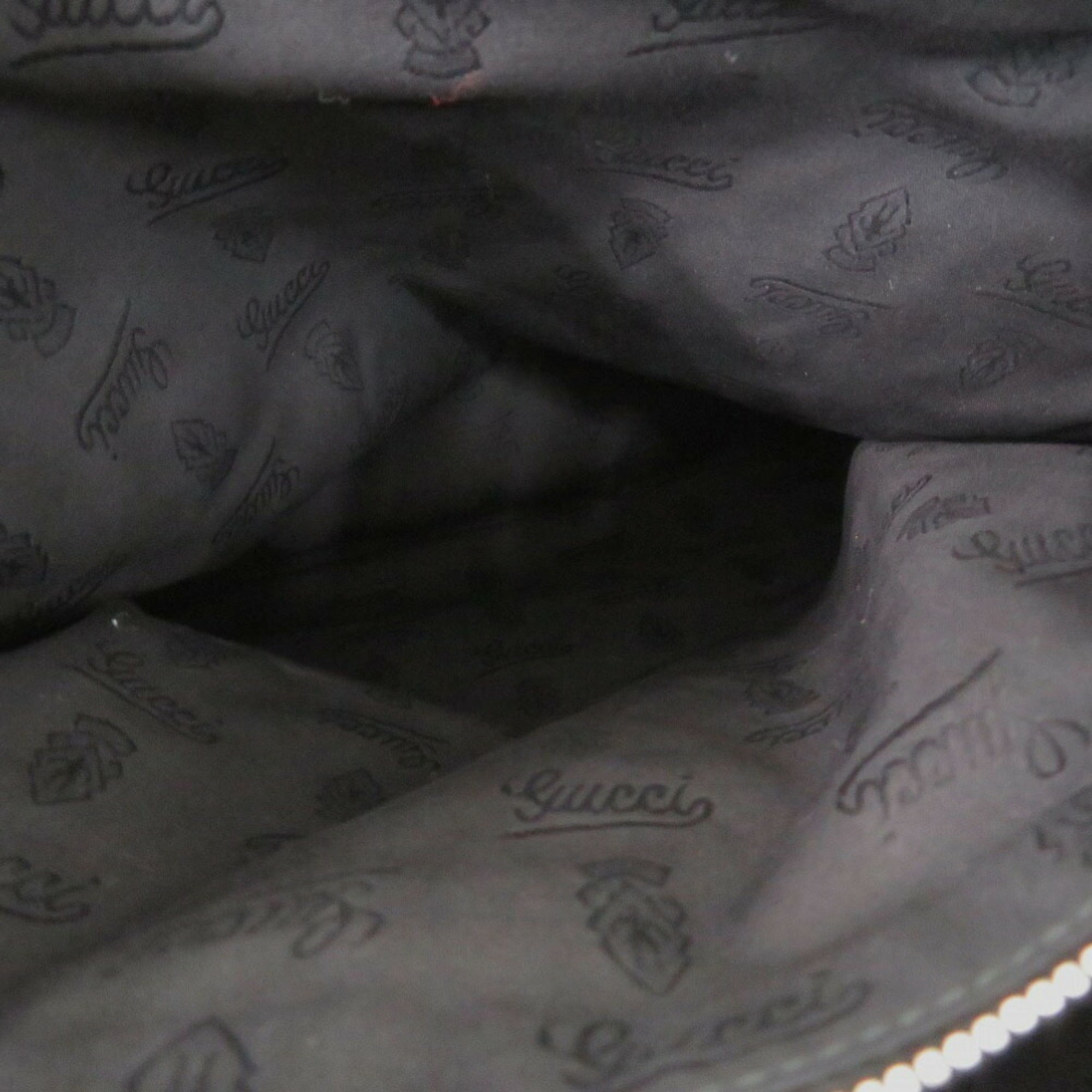 Gucci Black Pvc Tote Bag (Pre-Owned)