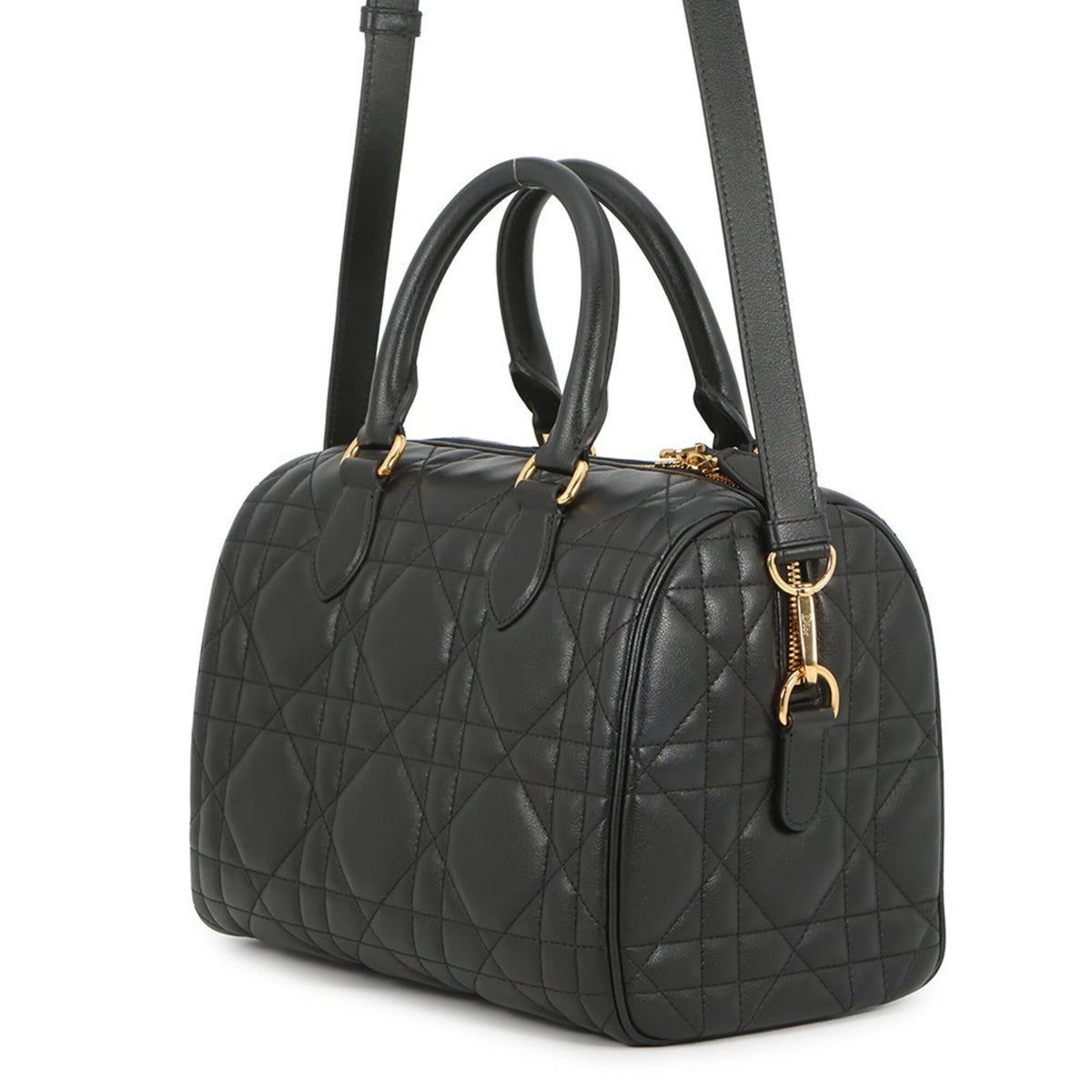 Christian Dior Black Leather Handbag (Pre-Owned)