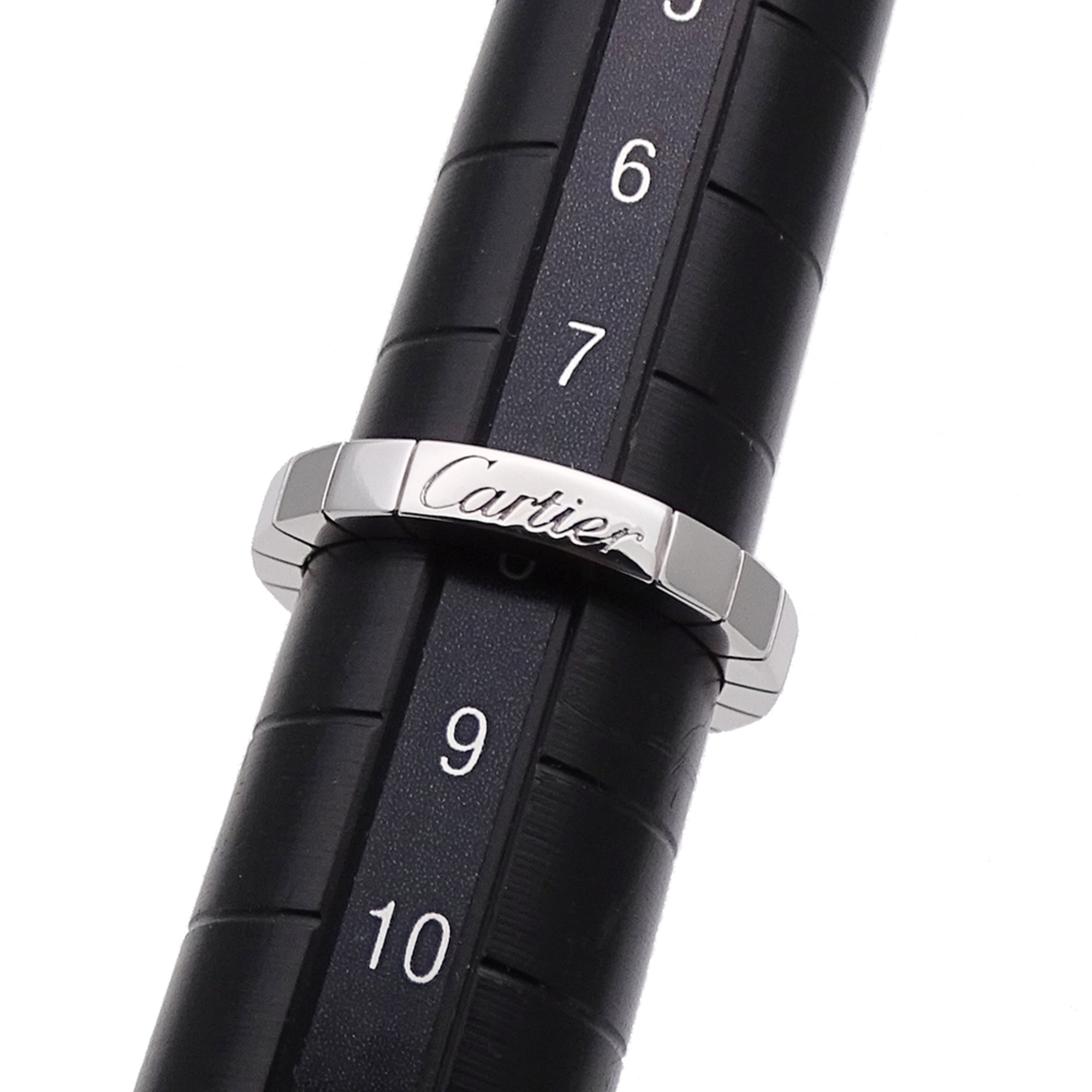 Cartier White Gold White Gold (18K) Band Ring (Pre-Owned)