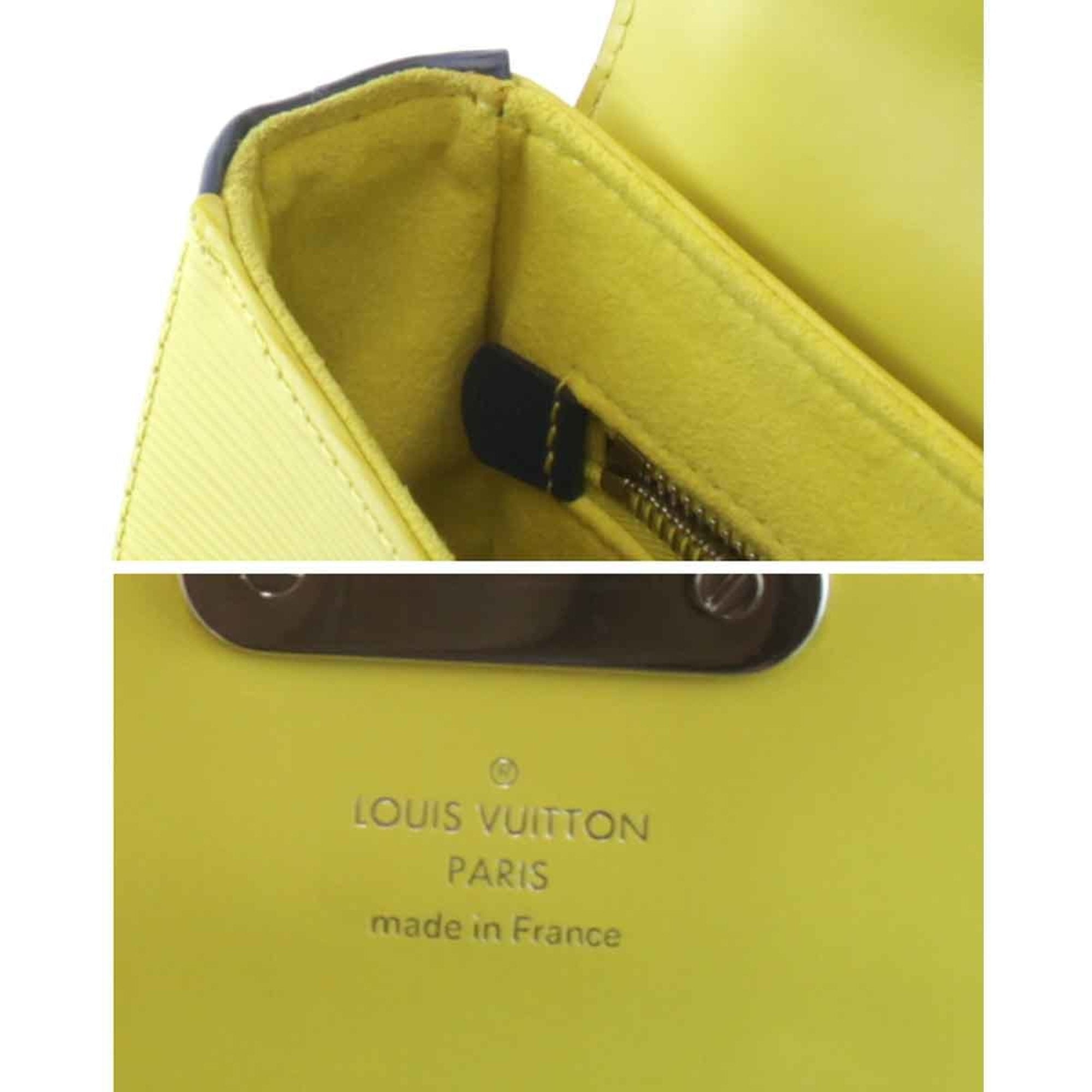 Louis Vuitton Yellow Epi Leather Handbag (Pre-Owned)