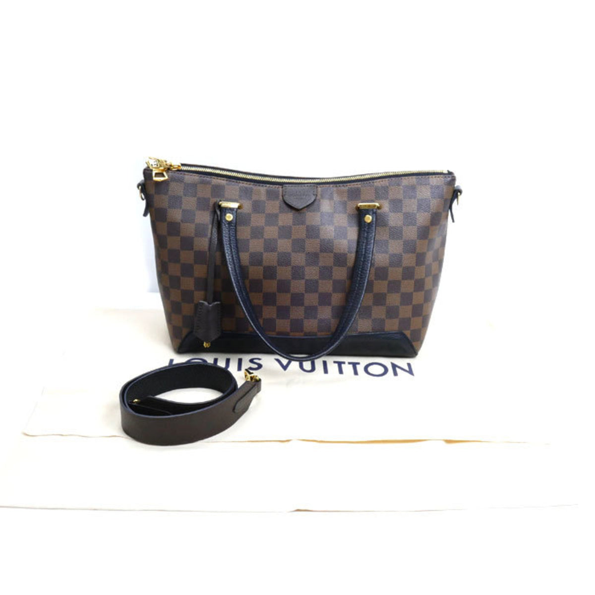 Louis Vuitton Brown Damier Canvas Shoulder Bag (Pre-Owned)