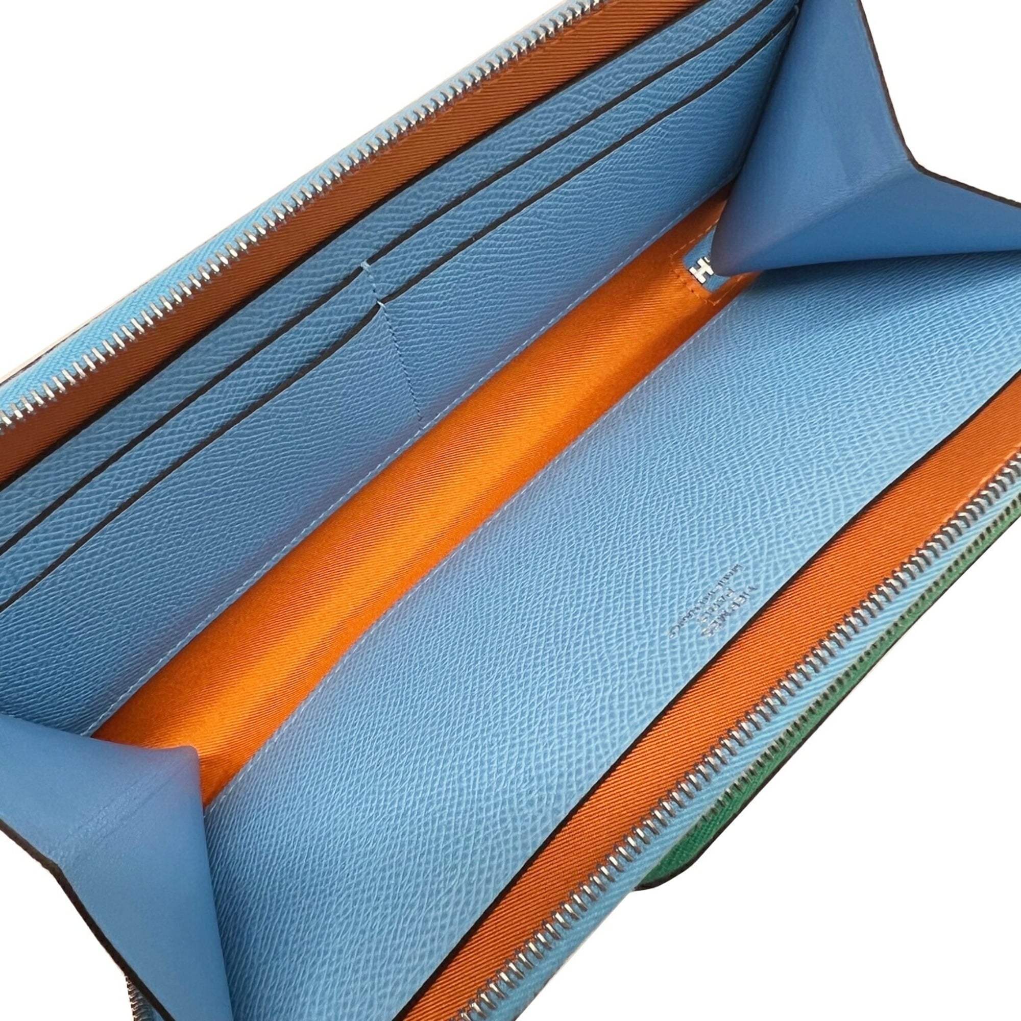 Hermes Celeste Mint Green Epsom Leather Swift Leather Fanny Pack Shoulder Bag (Pre-Owned)