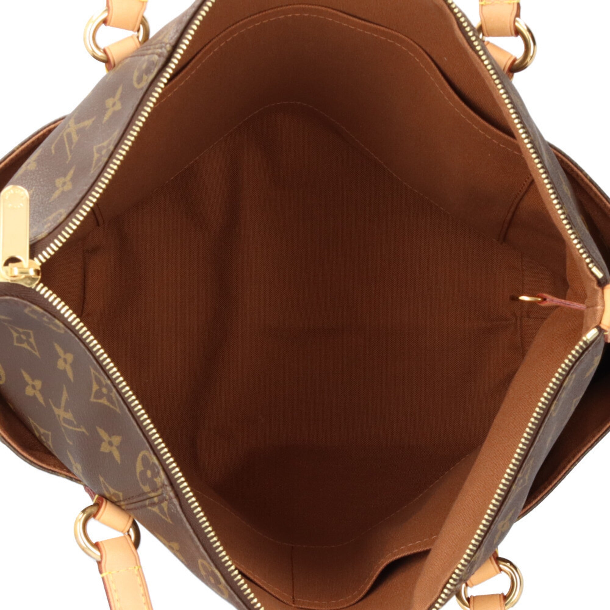 Louis Vuitton Brown Monogram Canvas Tote Bag (Pre-Owned)