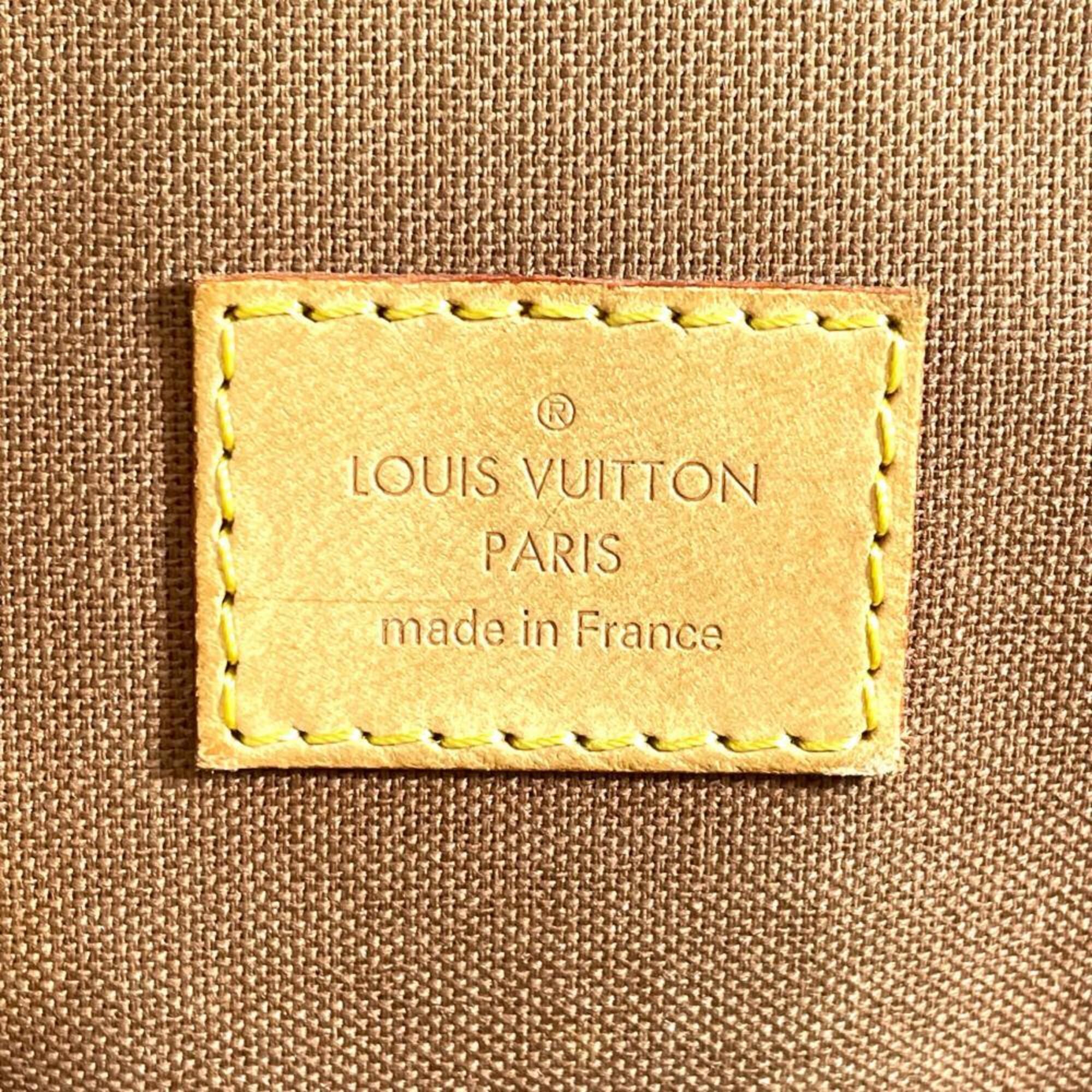 Louis Vuitton Brown Monogram Canvas Tote Bag (Pre-Owned)