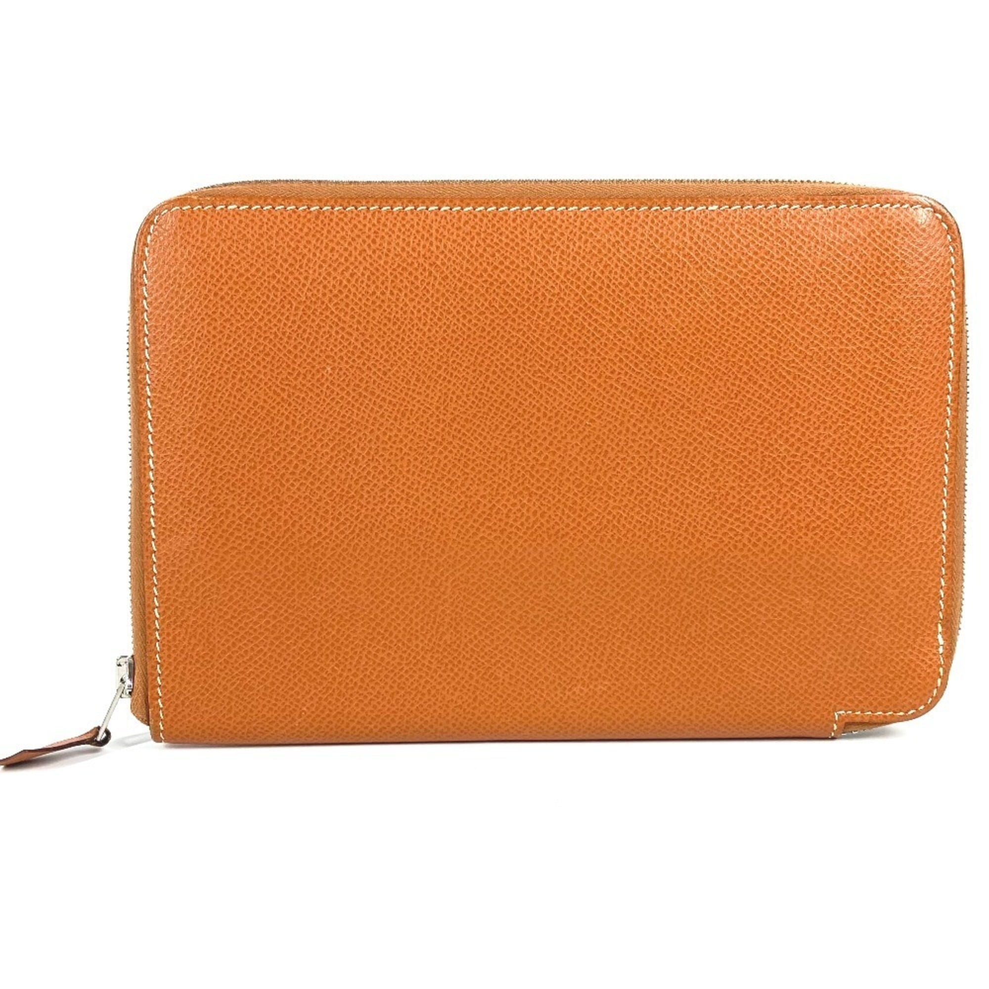 Hermes Azap Epsom Leather Long Wallet (Bi-Fold) (Pre-Owned)
