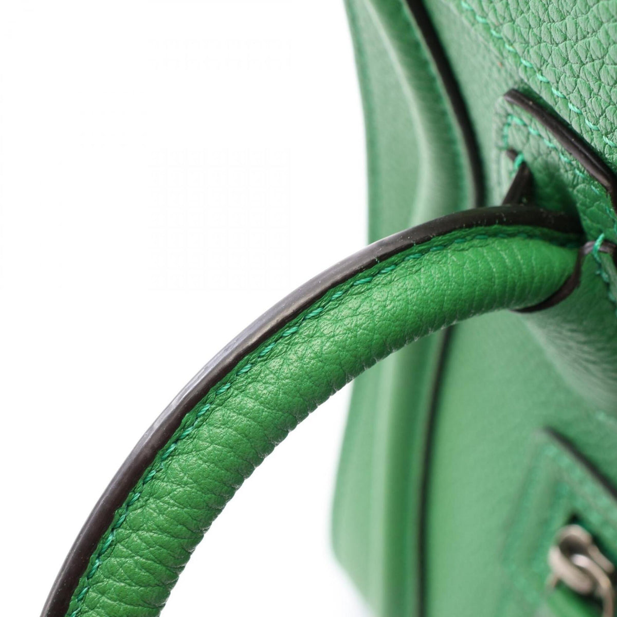 Celine Green Leather Handbag (Pre-Owned)
