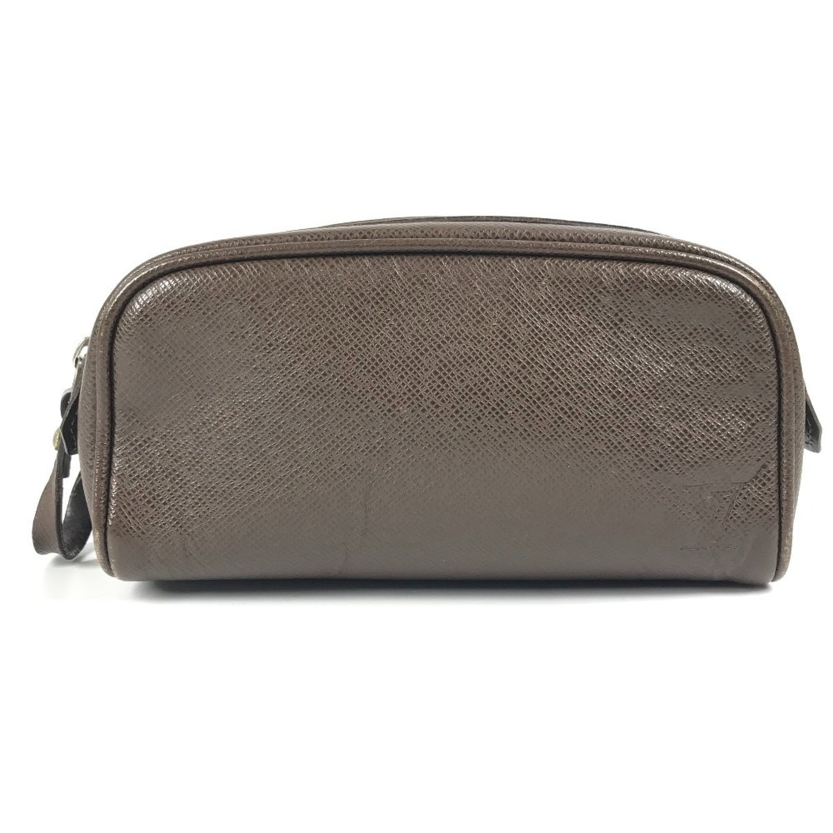 Louis Vuitton Brown Grizzly Taiga Leather Pouch (Pre-Owned)