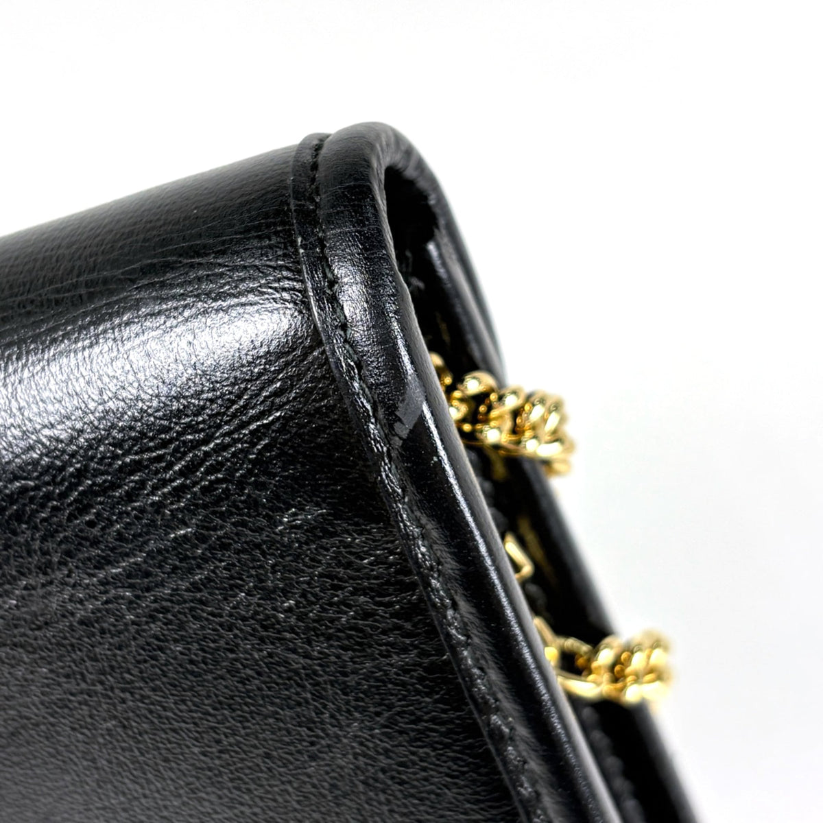Gucci Black Leather Shoulder Bag (Pre-Owned)