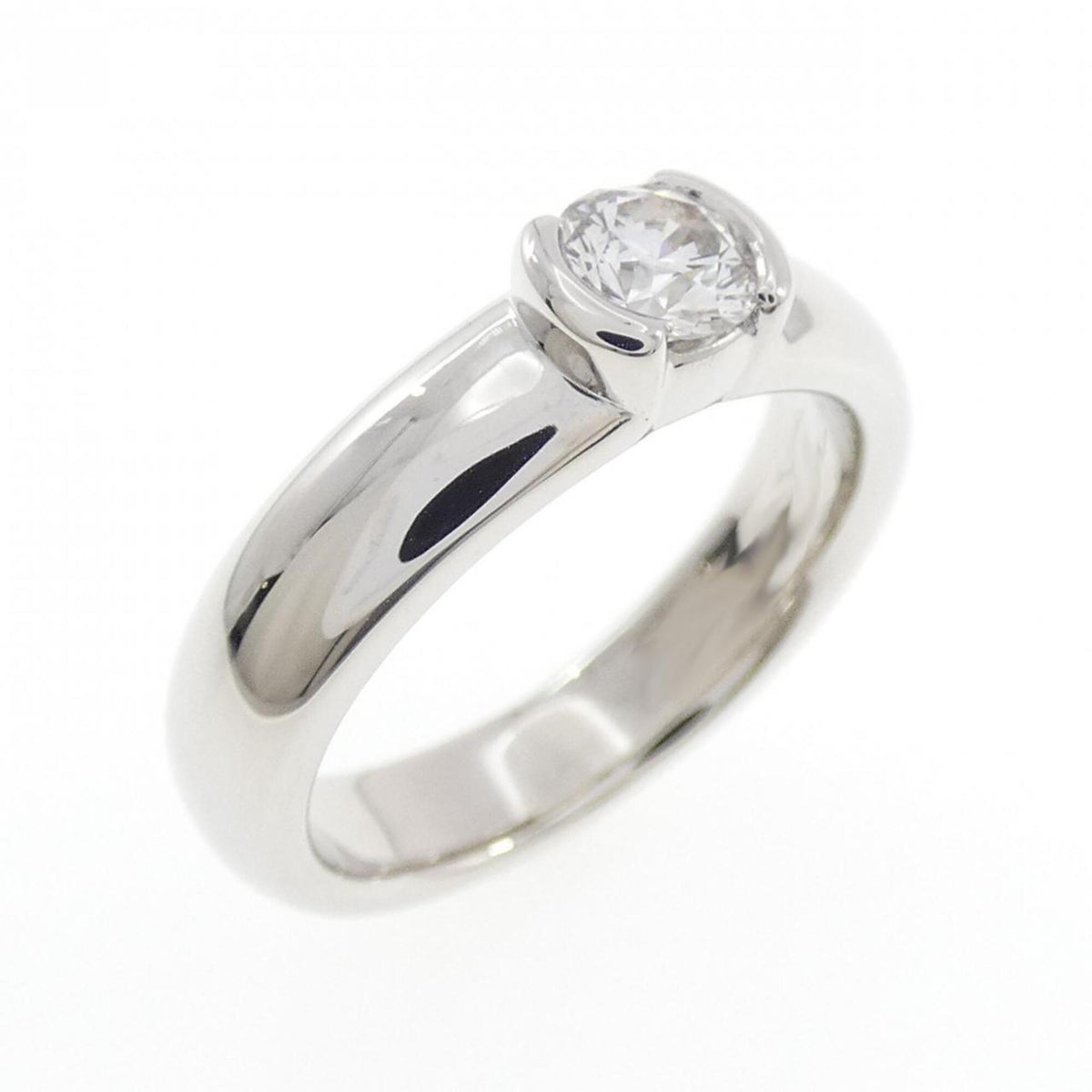 Tiffany Platinum 950 Band Ring (Pre-Owned)