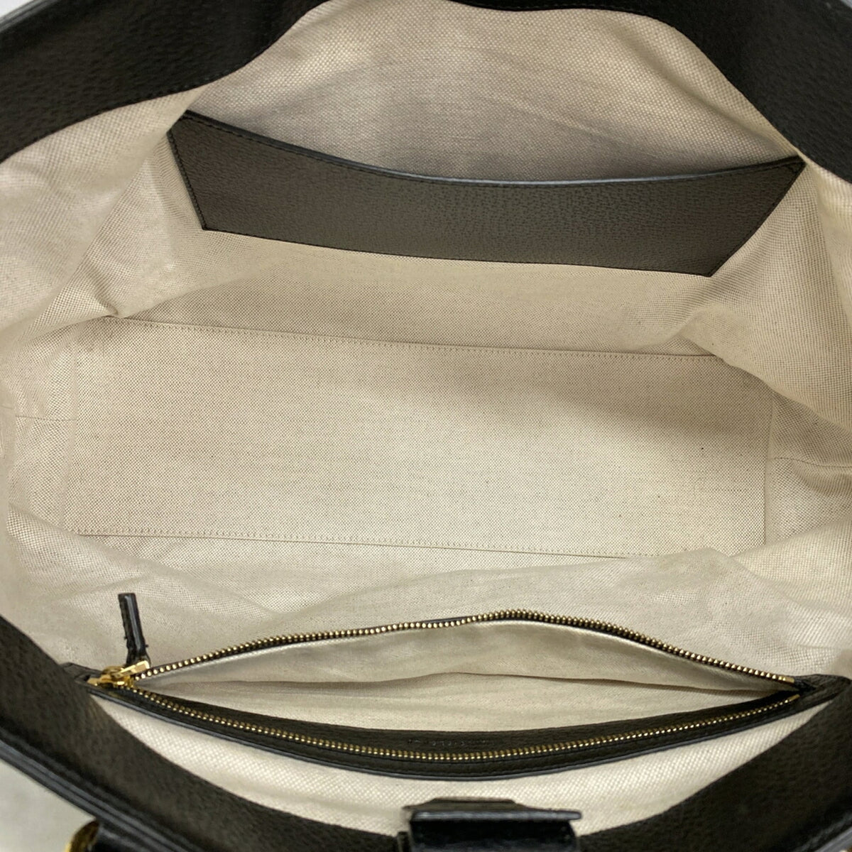 Gucci Navy Denim Tote Bag (Pre-Owned)