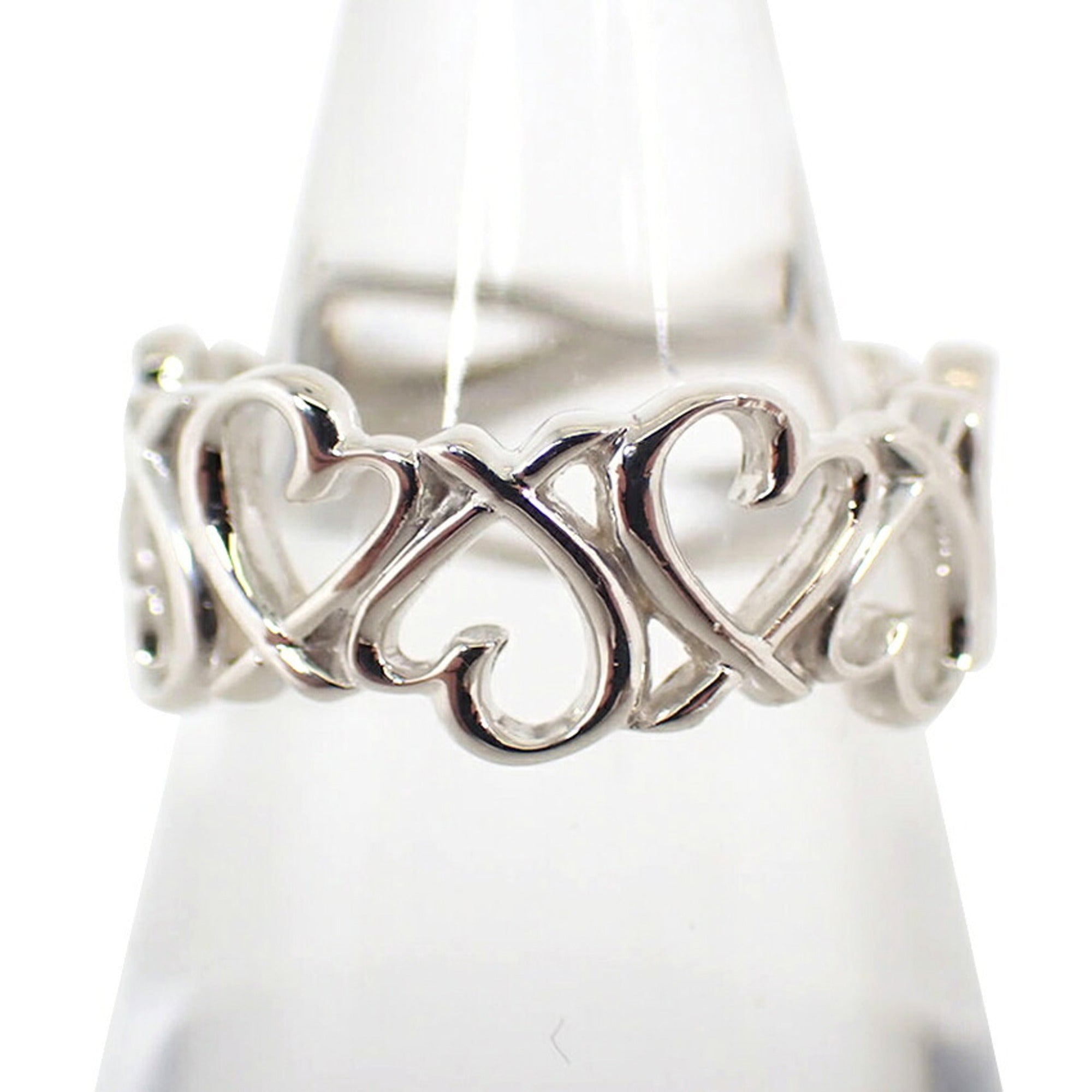 Tiffany Sterling Silver 925 Band Ring (Pre-Owned)