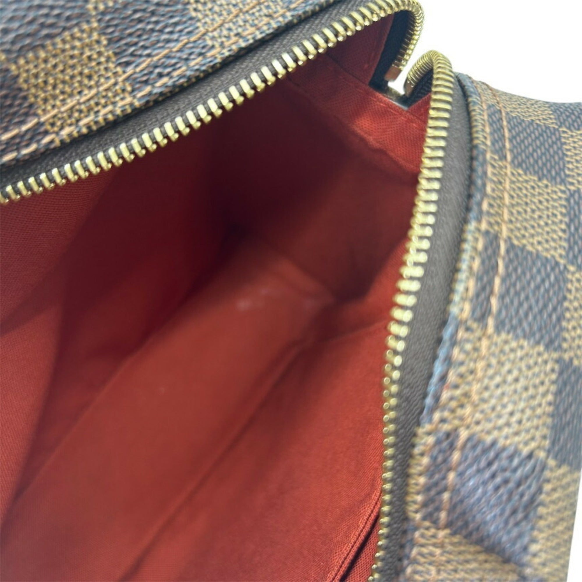Louis Vuitton Brown Damier Canvas Shoulder Bag (Pre-Owned)