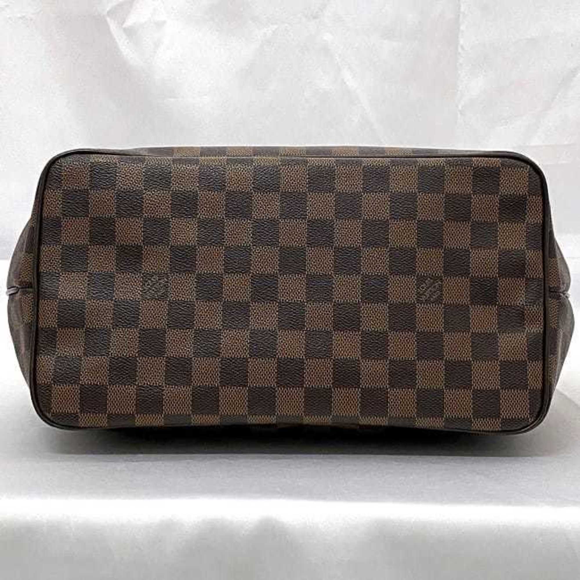 Louis Vuitton Brown Damier Canvas Ebene Damier Canvas Tote Bag (Pre-Owned)